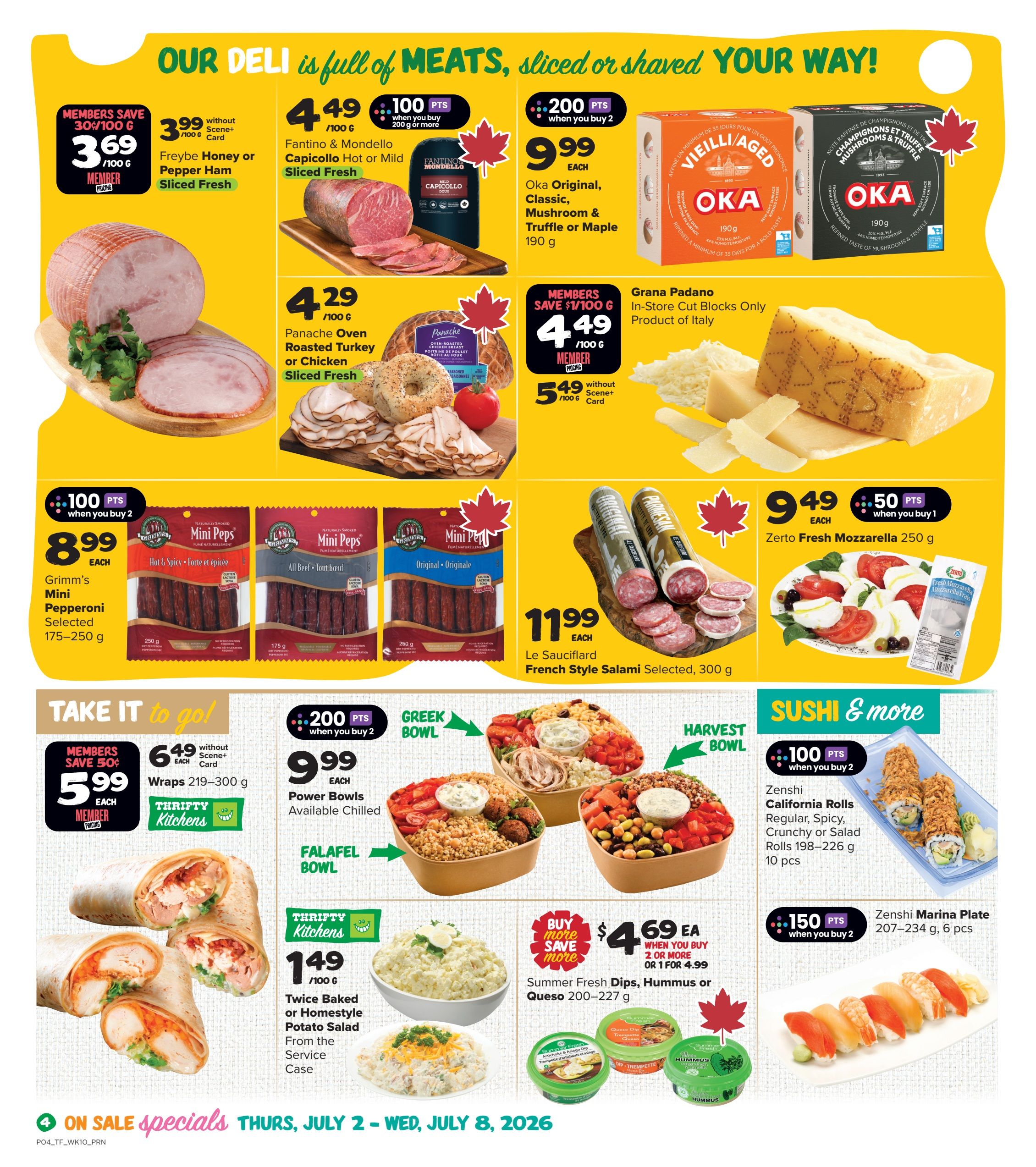 Thrifty Foods Flyer July 2 to 8