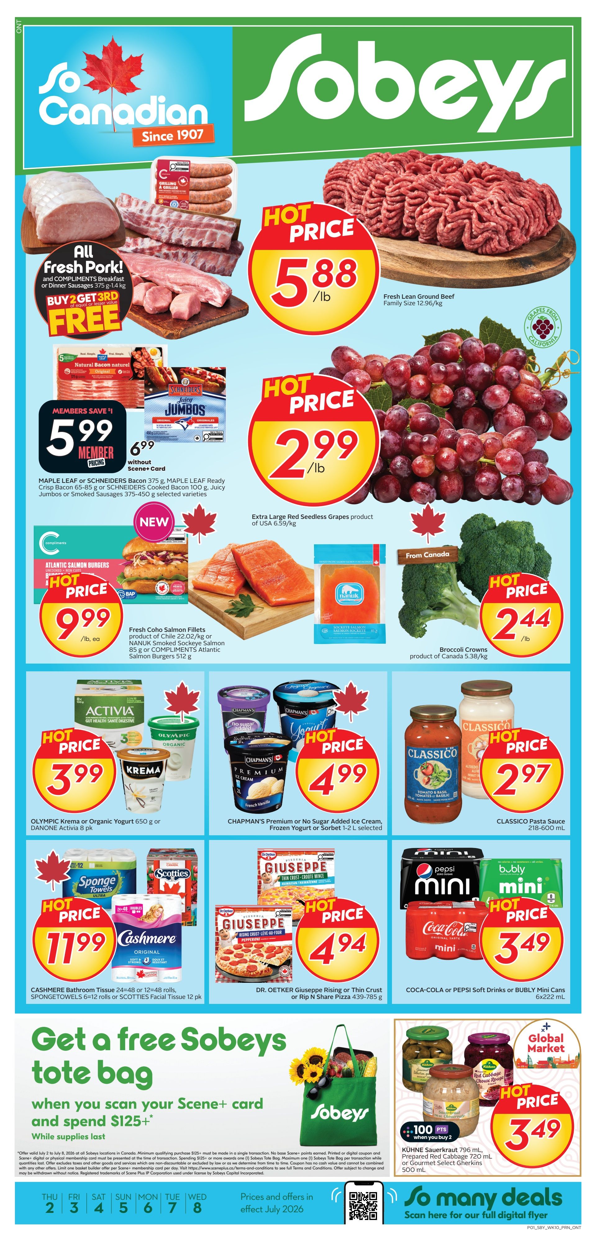 Sobeys (ON) Flyer July 2 to 8
