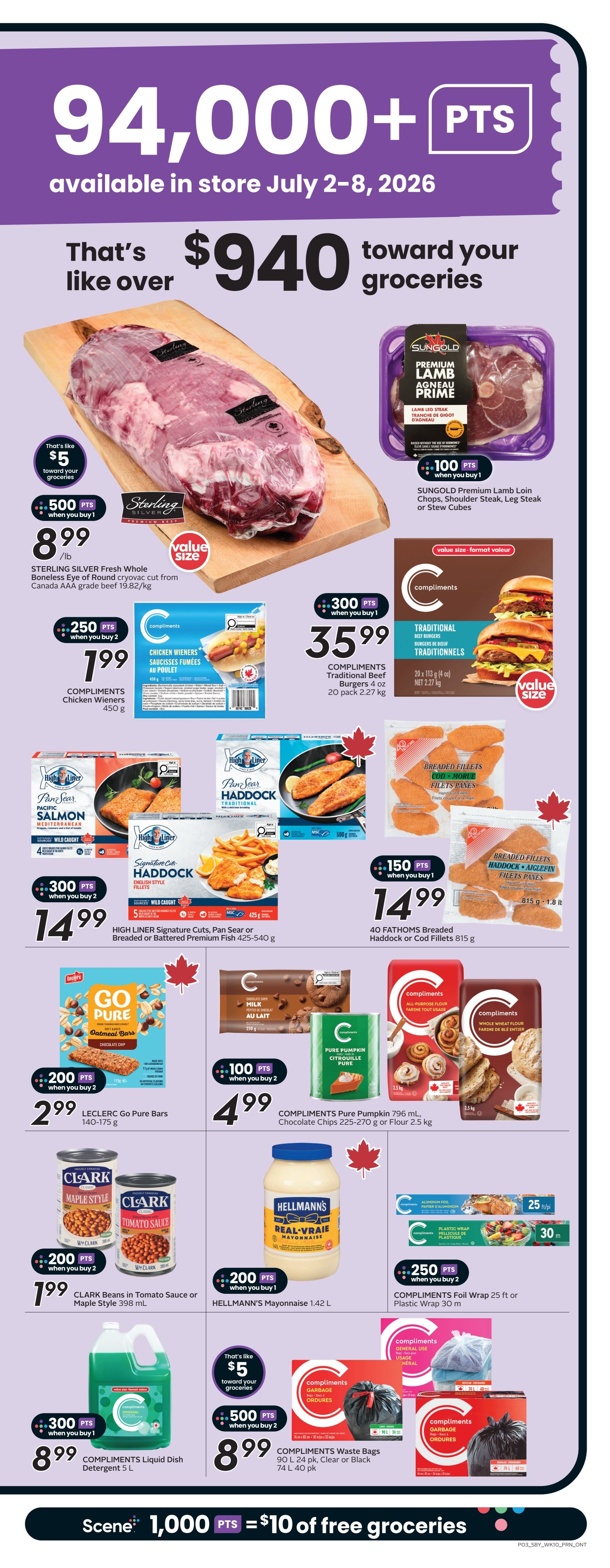 Sobeys (ON) Flyer July 2 to 8
