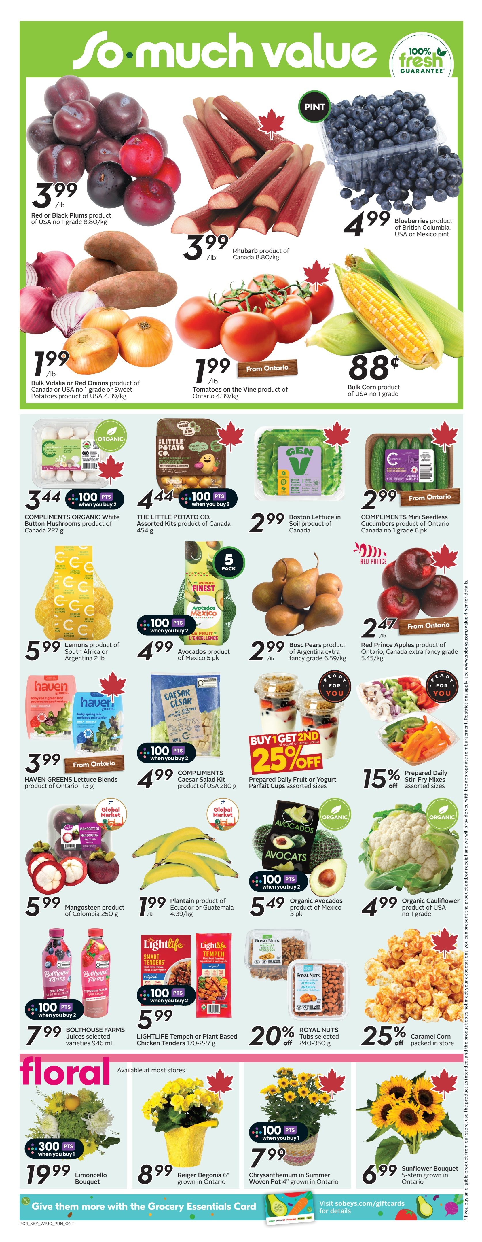 Sobeys (ON) Flyer July 2 to 8