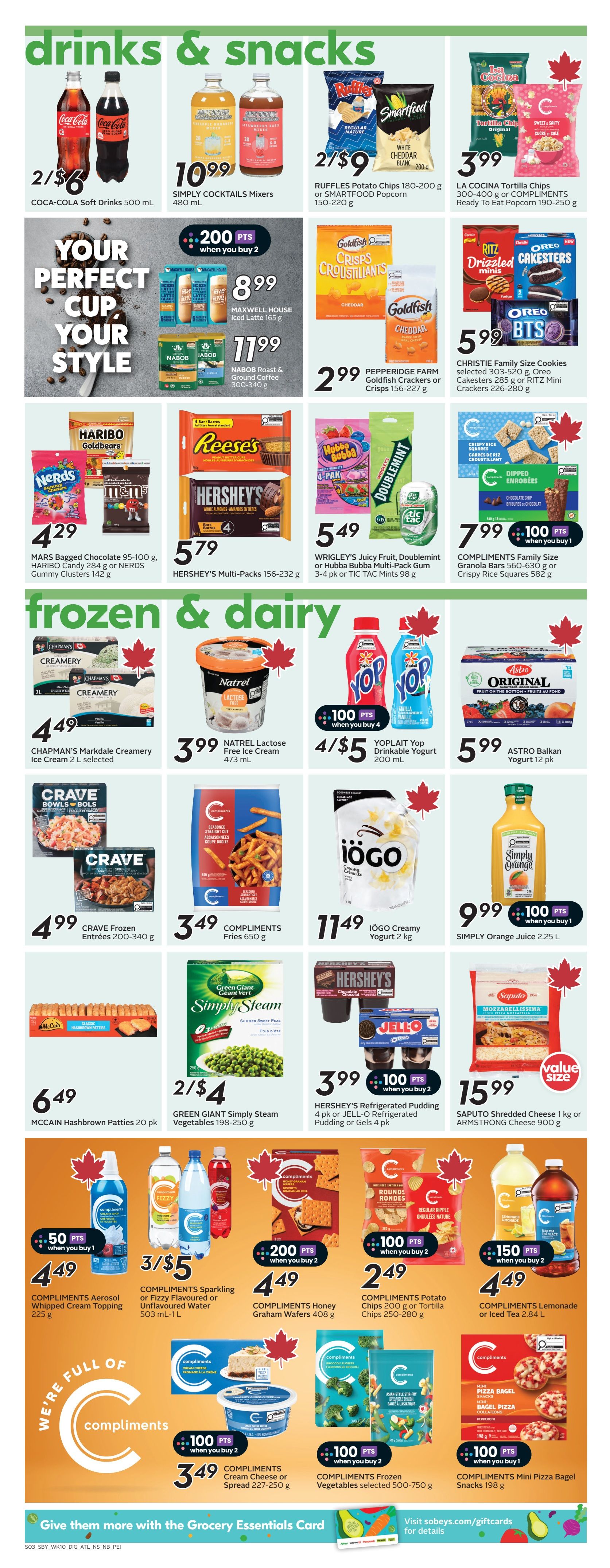 Sobeys (Atlantic) Flyer July 2 to 8