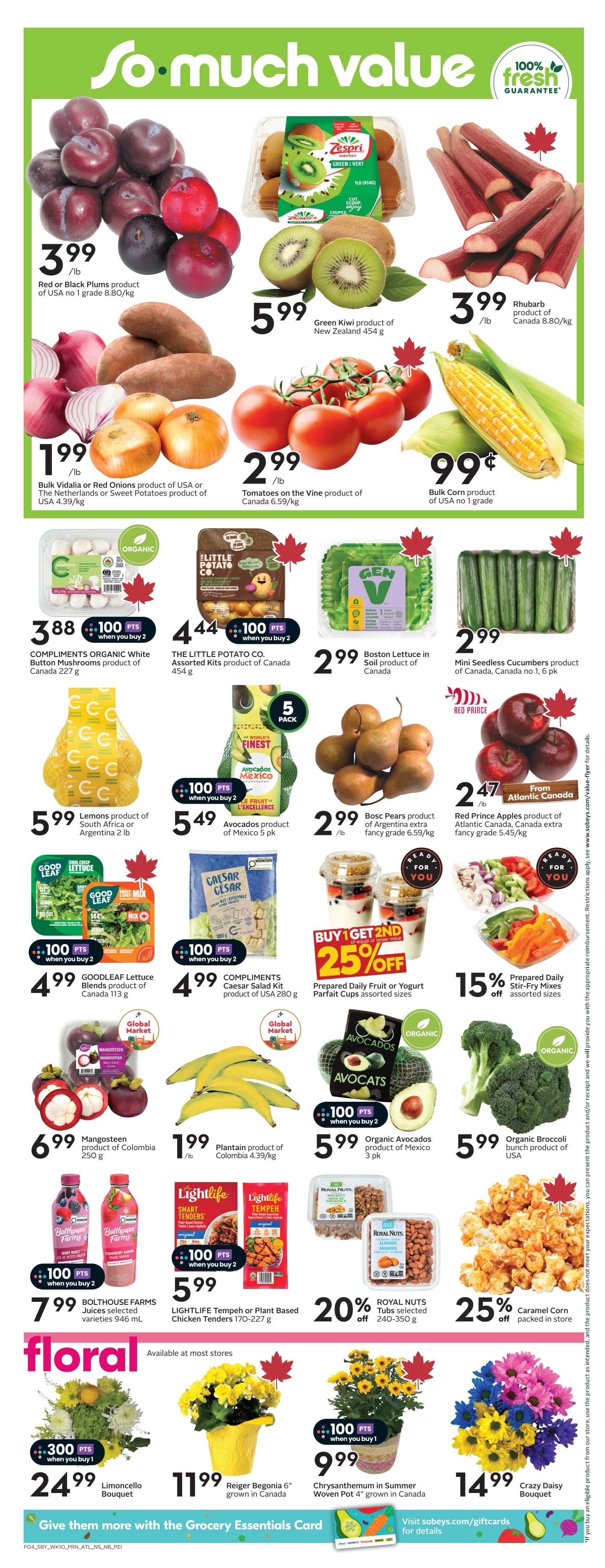 Sobeys (Atlantic) Flyer July 2 to 8