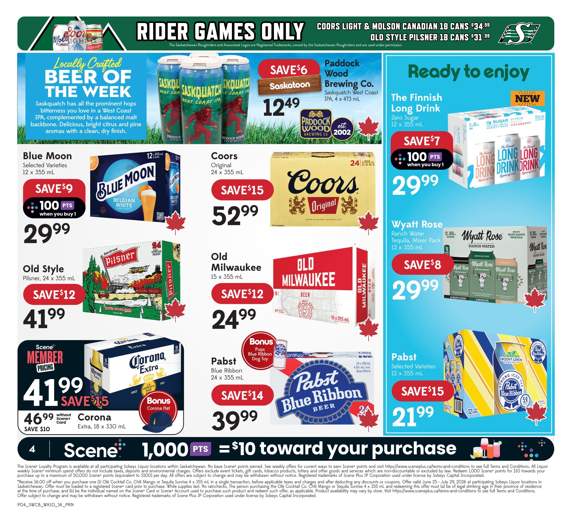Sobeys (SK) SWCB Flyer July 2 to 8