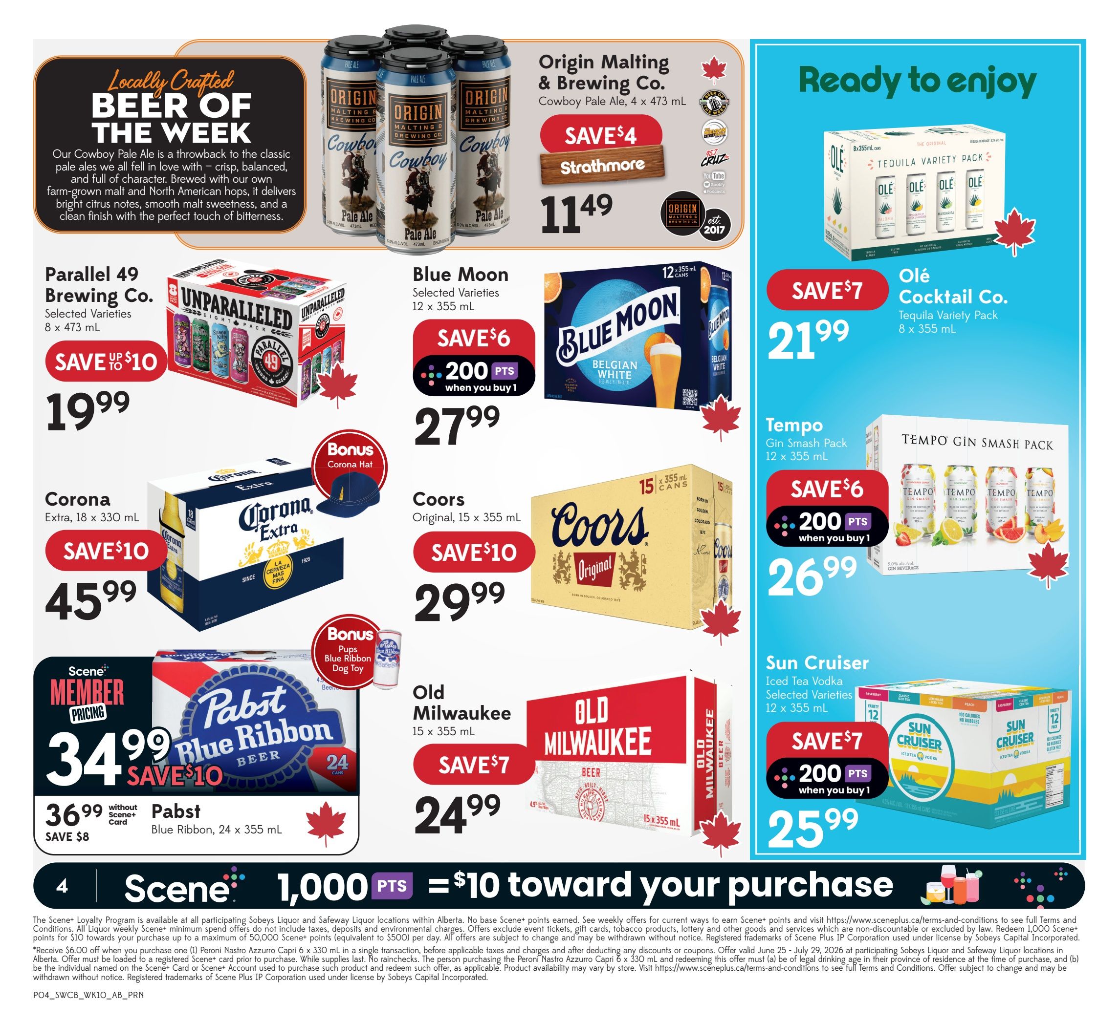 Sobeys/Safeway (AB) SWCB Flyer July 2 to 8