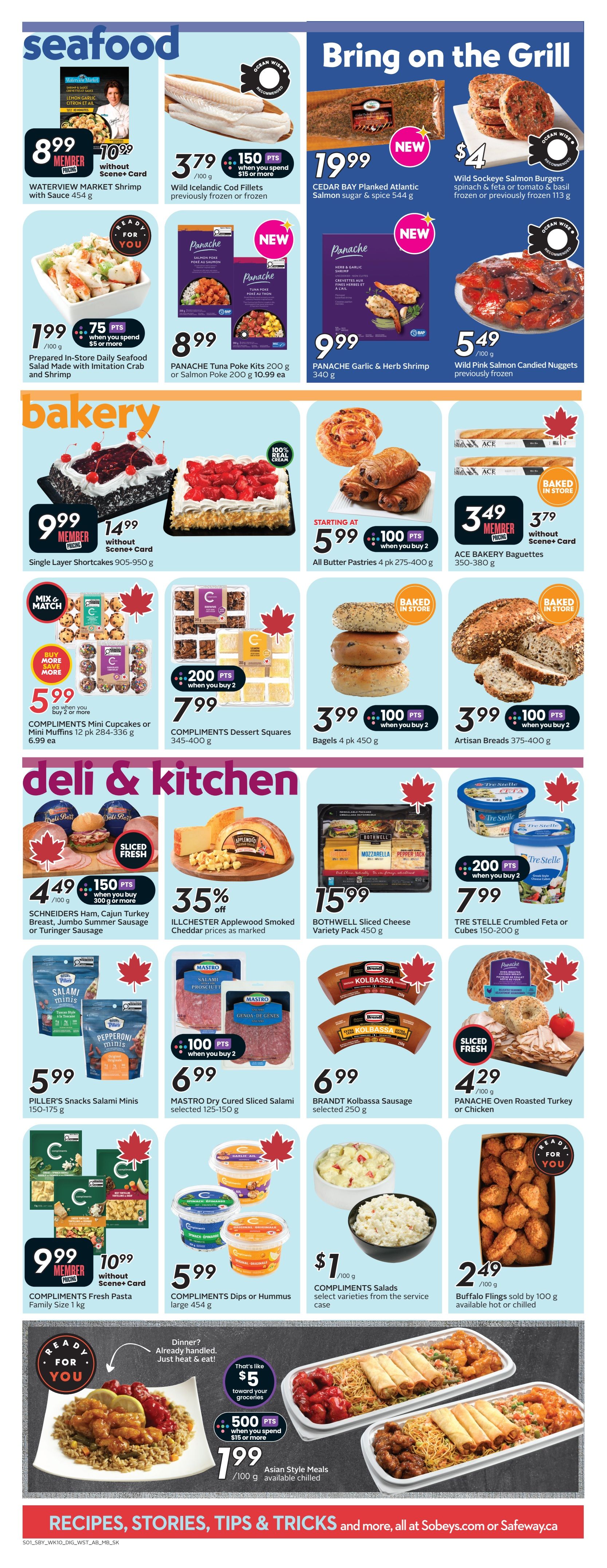 Sobeys/Safeway (SK & MB) Flyer July 2 to 8