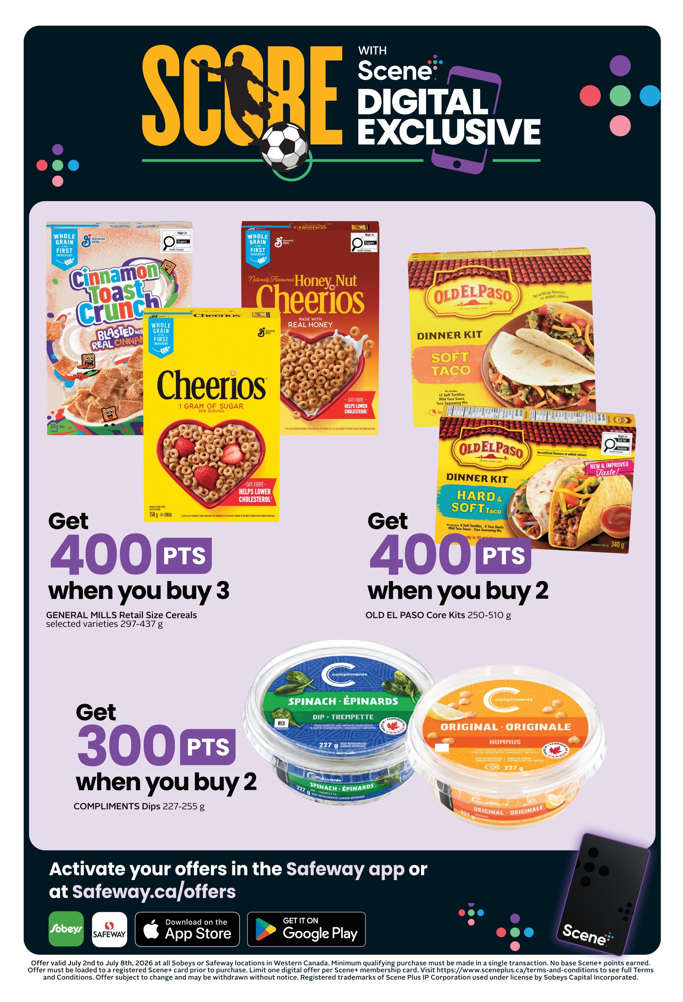 Sobeys/Safeway (SK & MB) Flyer July 2 to 8