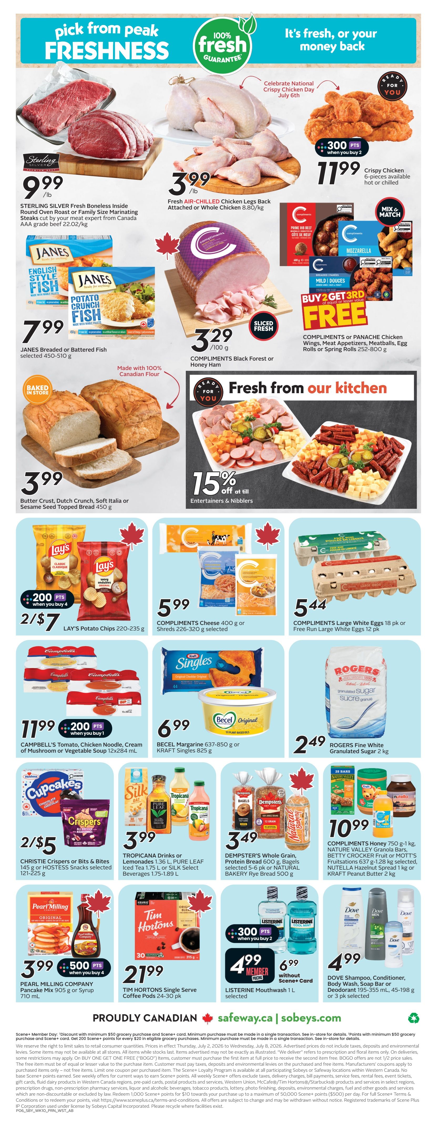 Sobeys/Safeway (AB) Flyer July 2 to 8