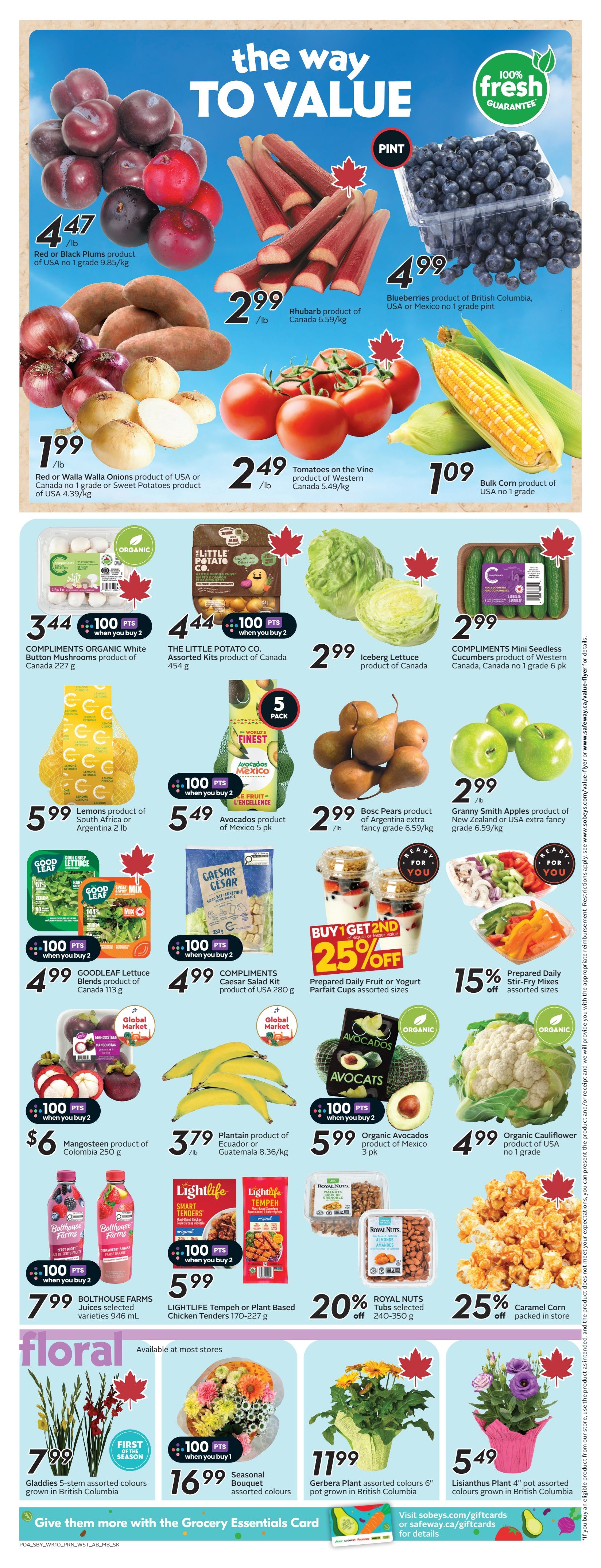 Sobeys/Safeway (AB) Flyer July 2 to 8