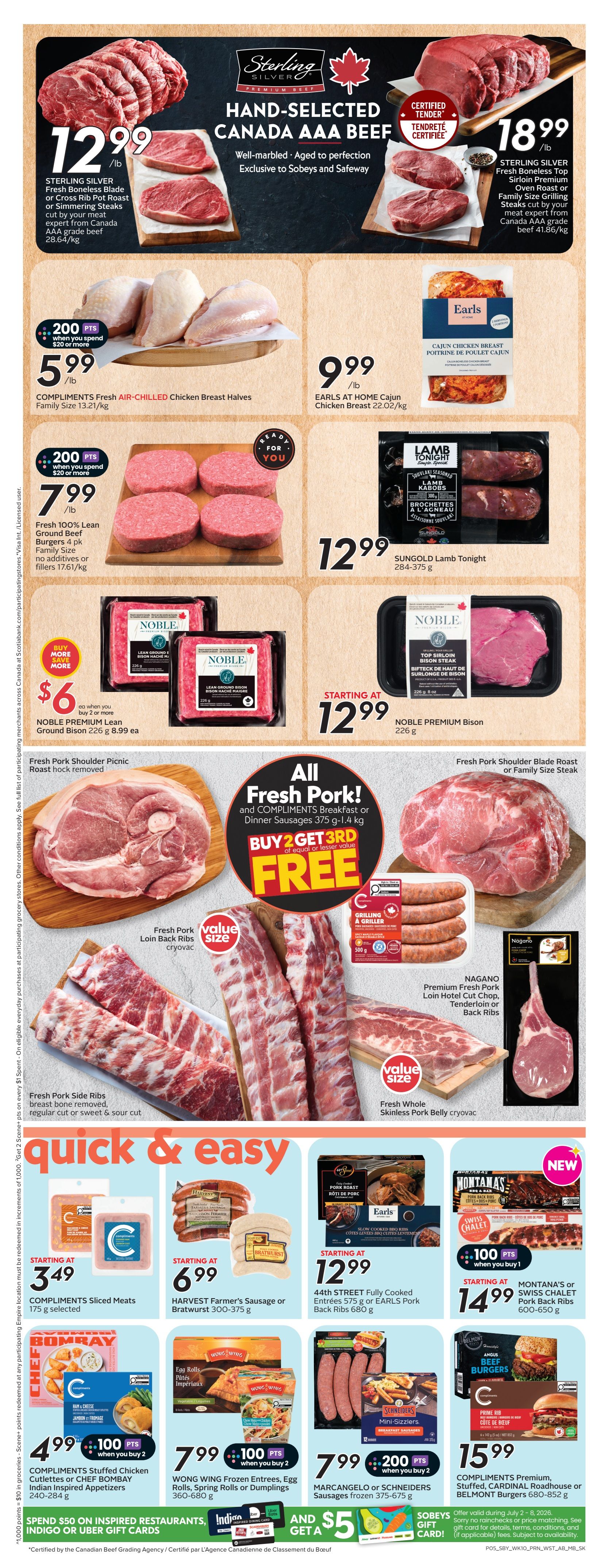 Sobeys/Safeway (AB) Flyer July 2 to 8