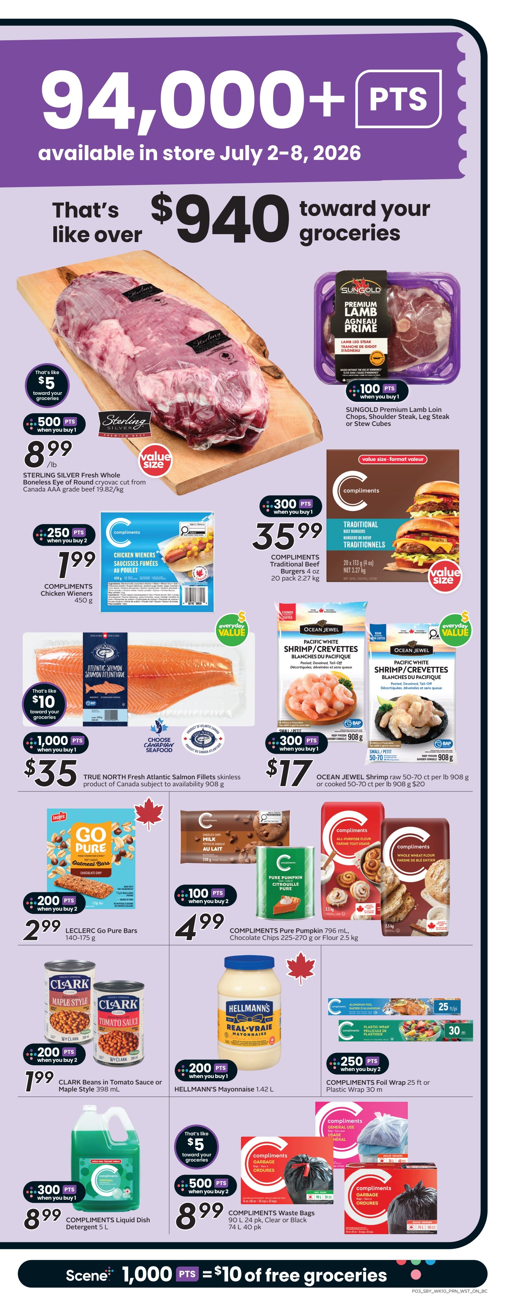 Safeway (BC) Flyer July 2 to 8