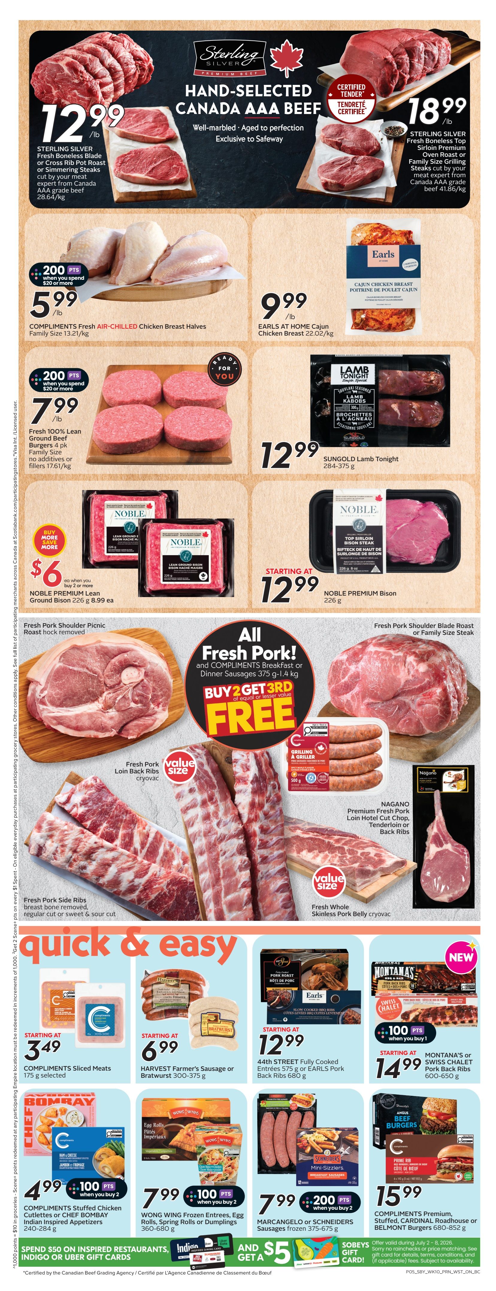 Safeway (BC) Flyer July 2 to 8