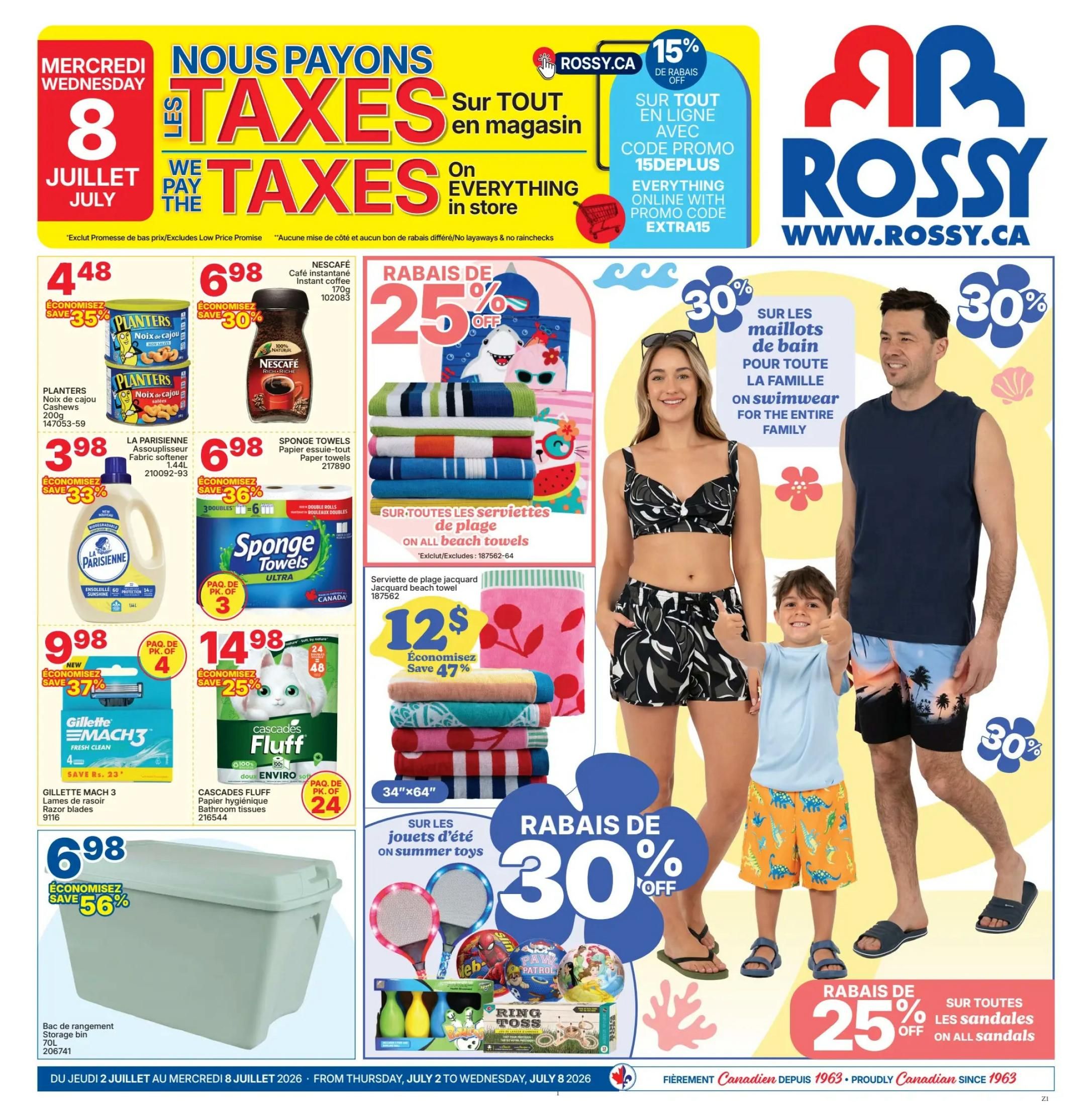 Rossy Flyer July 2 to 8