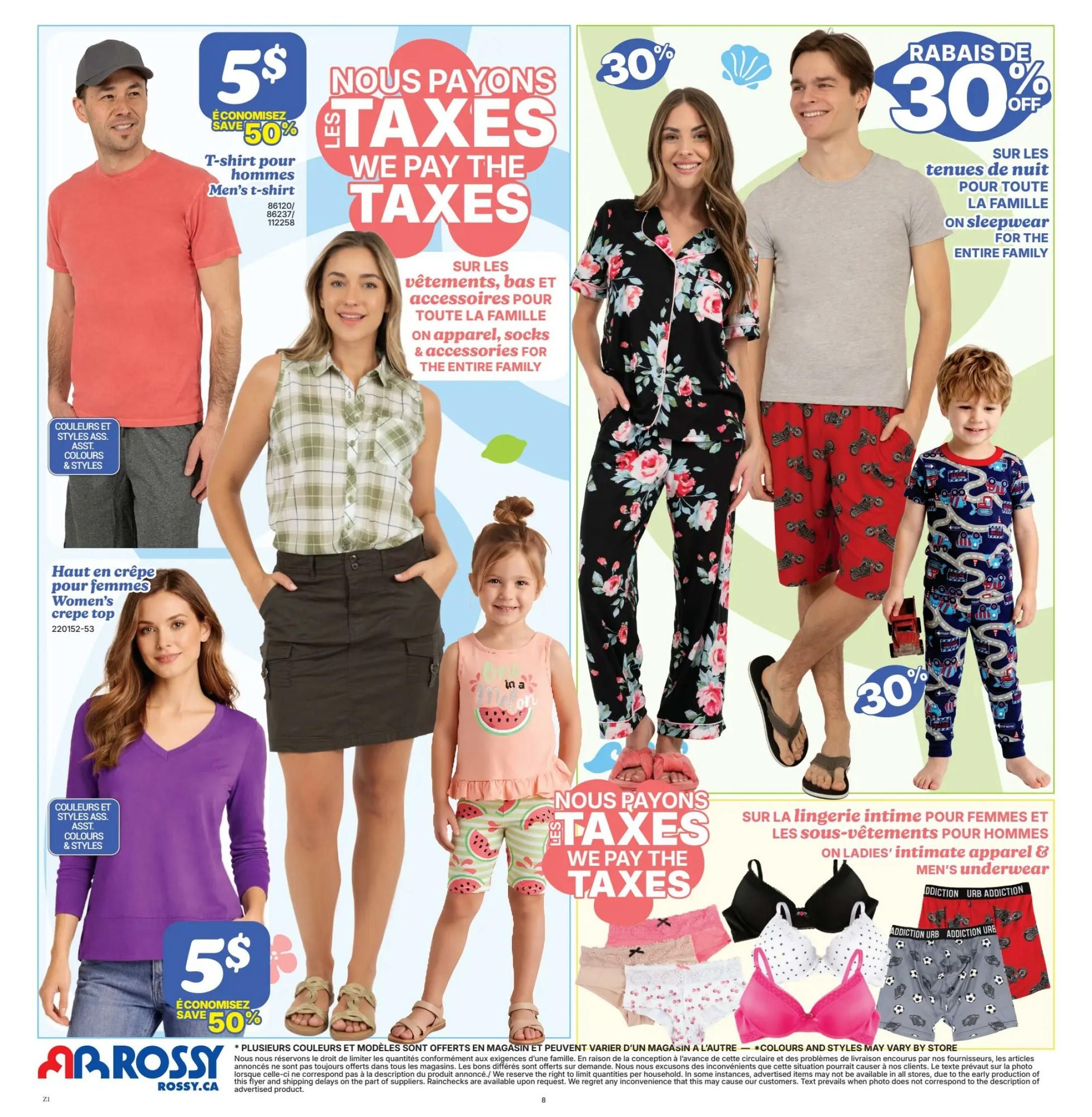 Rossy Flyer July 2 to 8