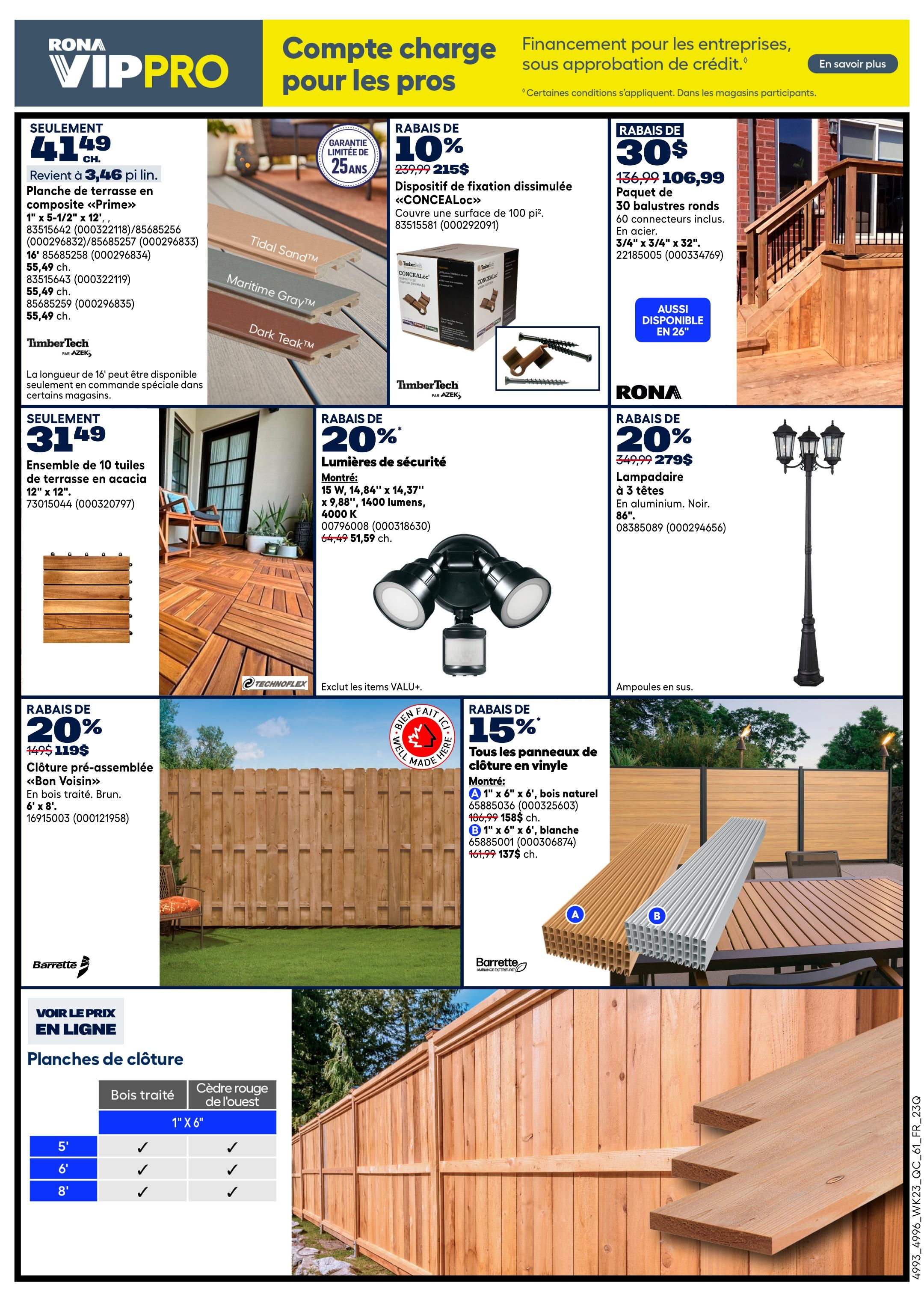 Rona & Rona+ (QC) Flyer July 2 to 8