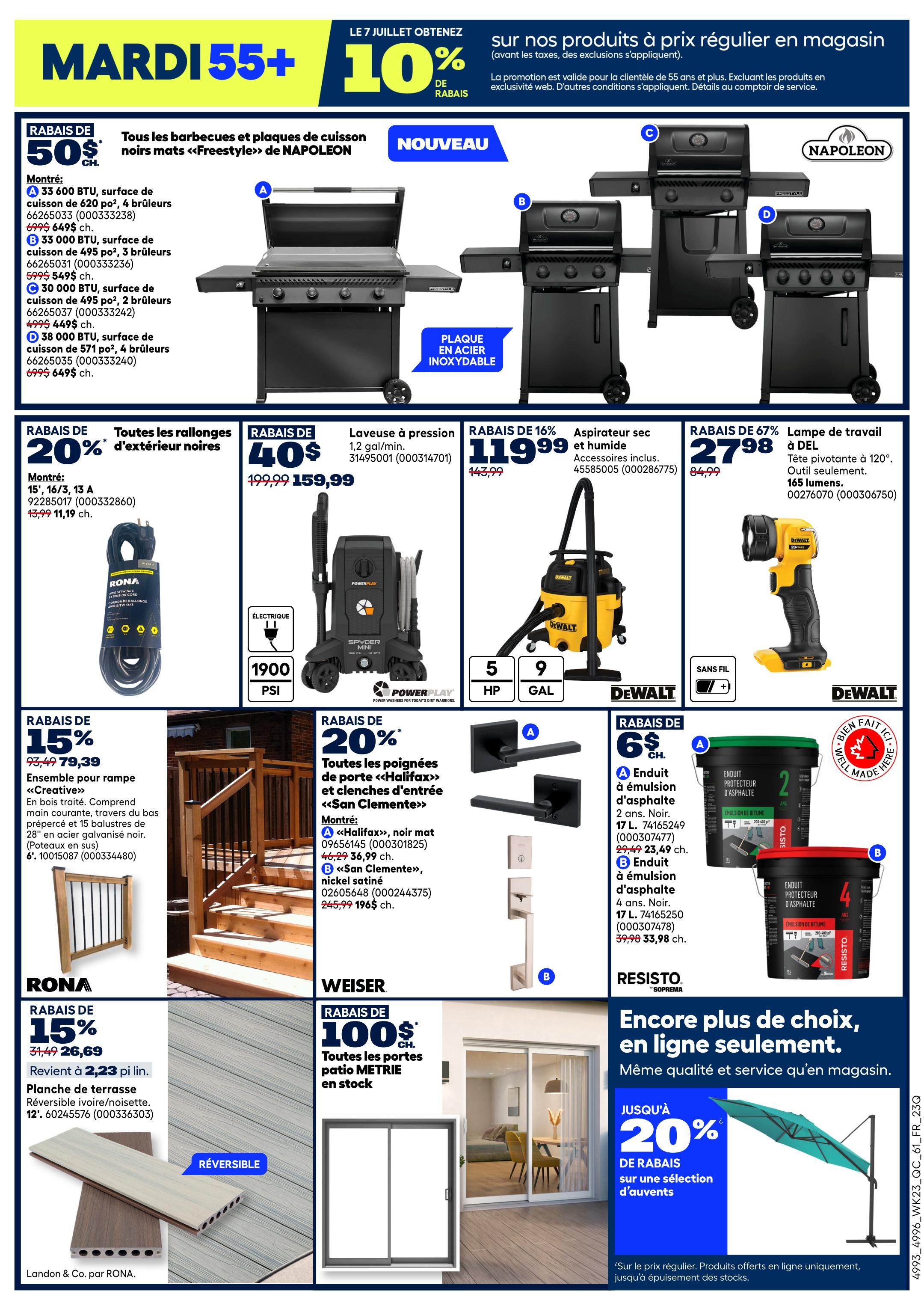Rona & Rona+ (QC) Flyer July 2 to 8