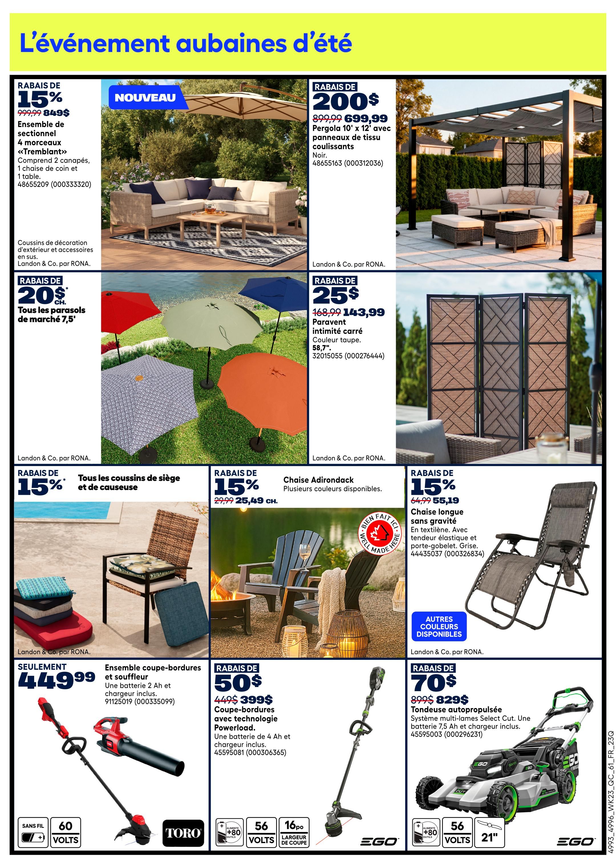 Rona & Rona+ (QC) Flyer July 2 to 8
