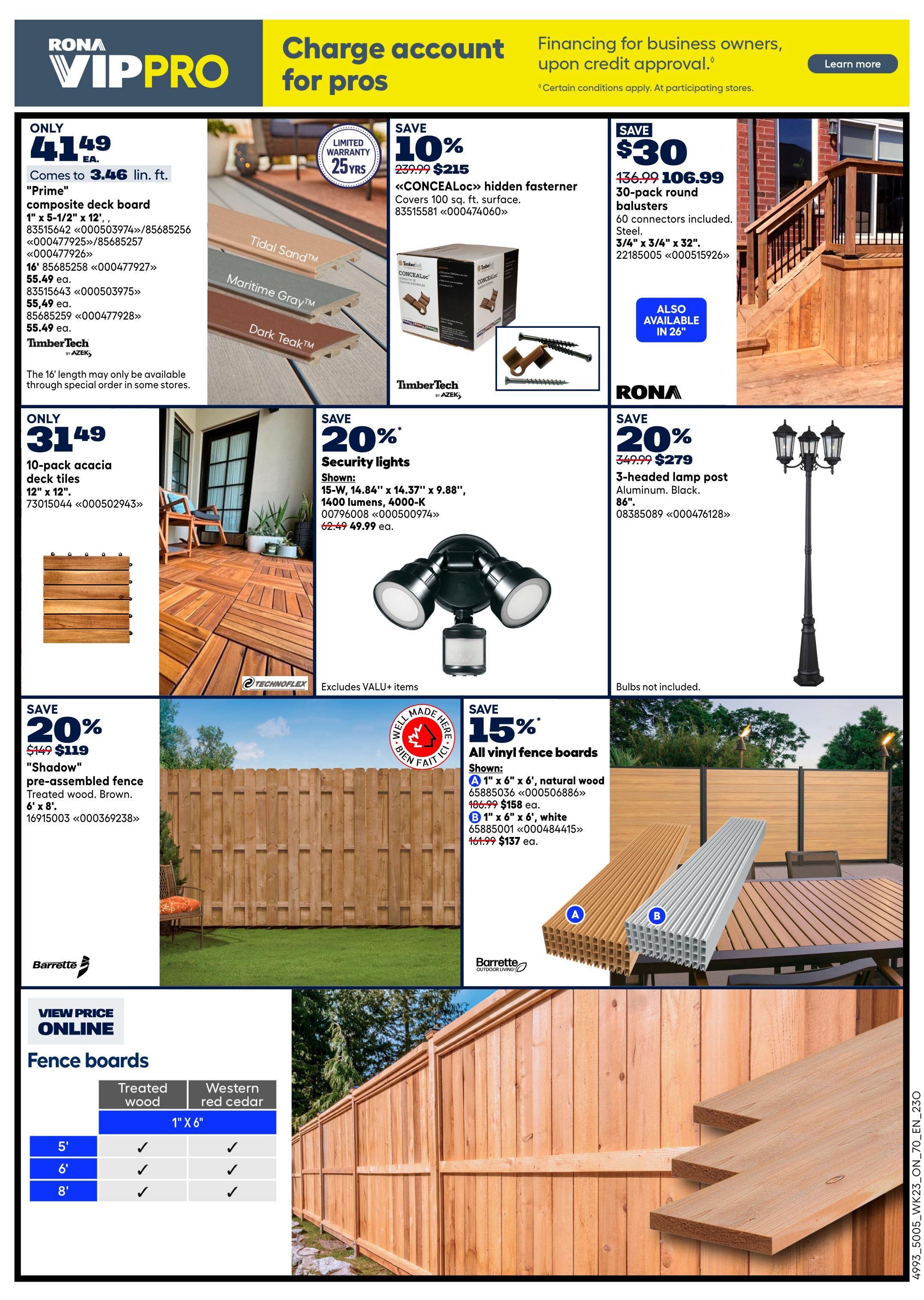 Rona & Rona+ (ON) Flyer July 2 to 8