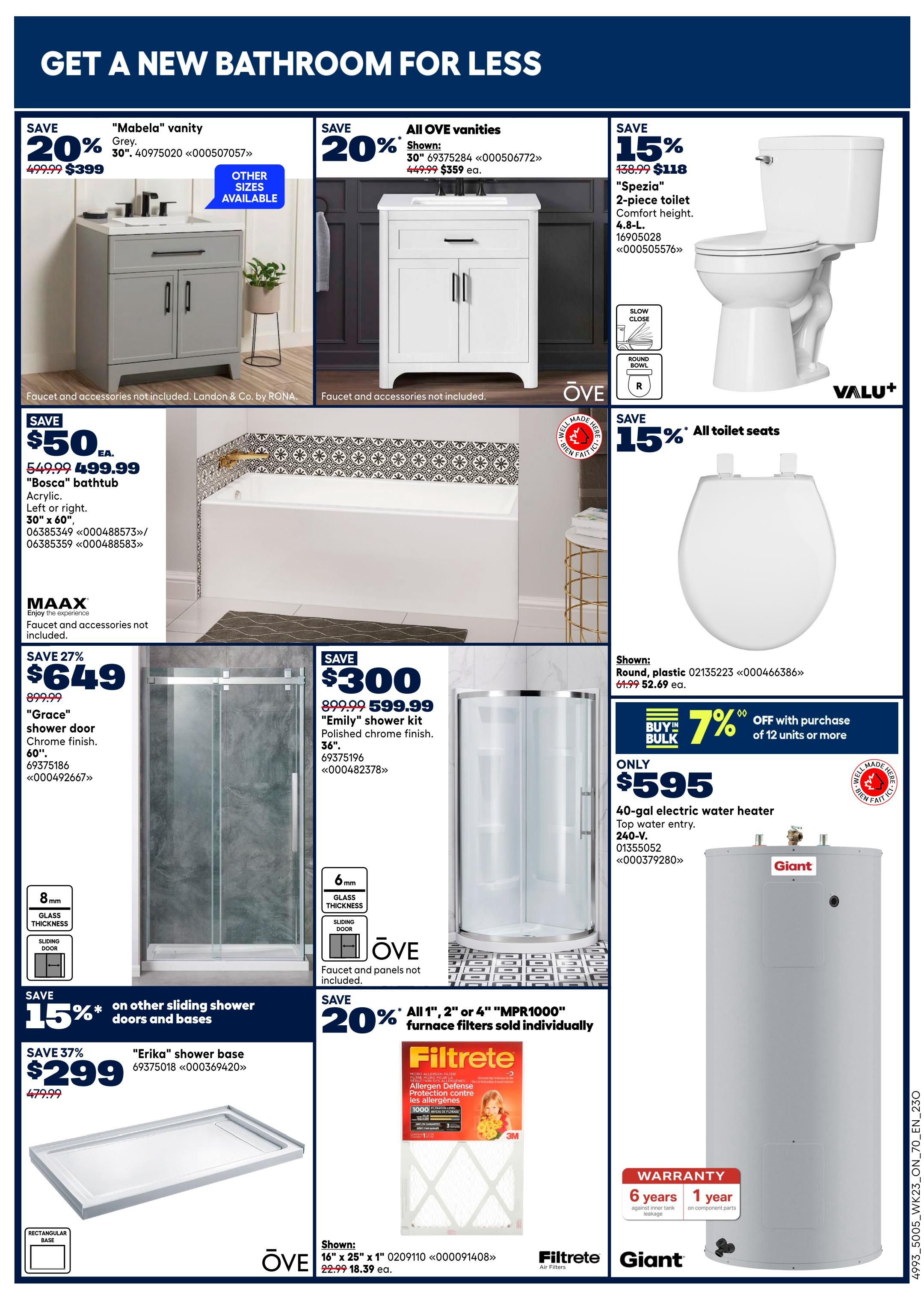 Rona & Rona+ (ON) Flyer July 2 to 8
