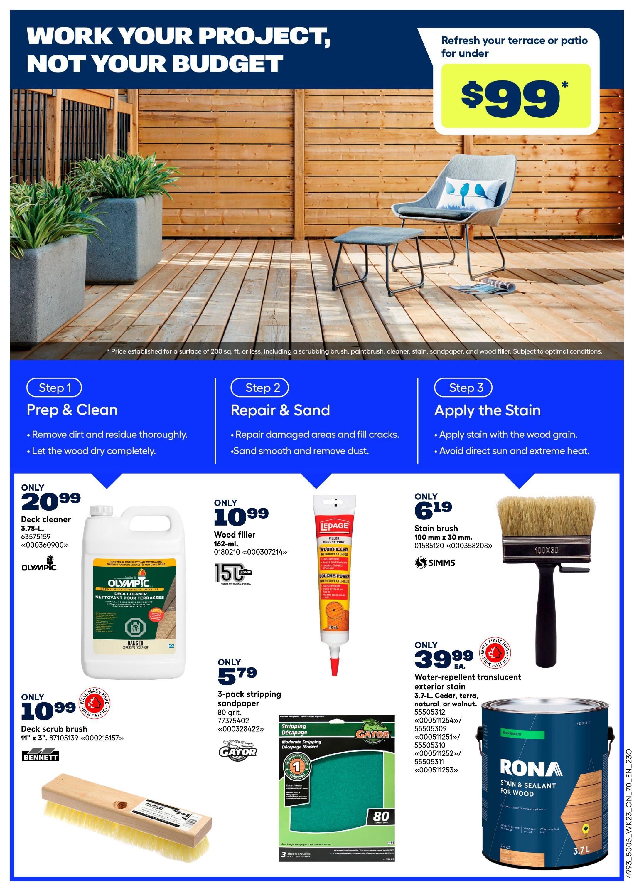 Rona & Rona+ (ON) Flyer July 2 to 8