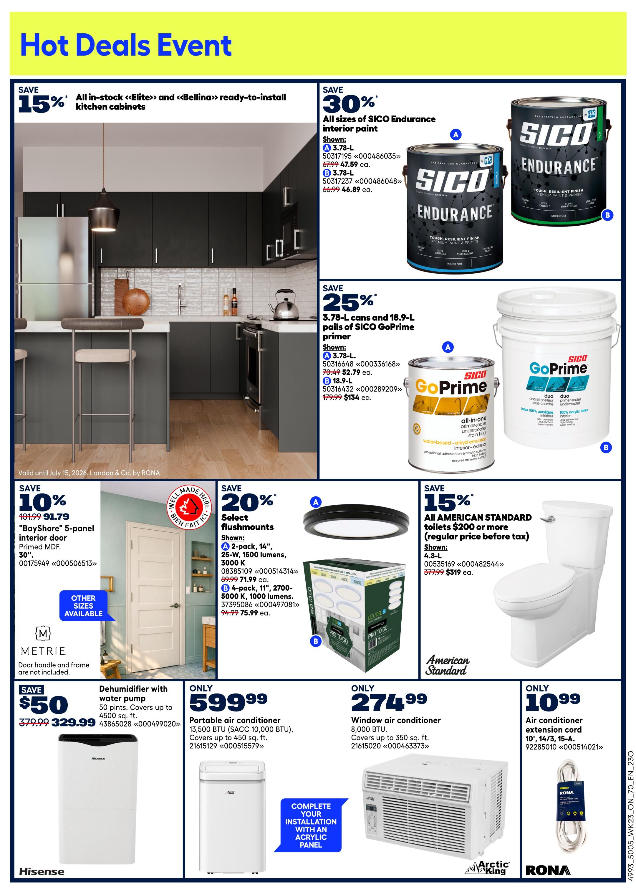 Rona & Rona+ (ON) Flyer July 2 to 8