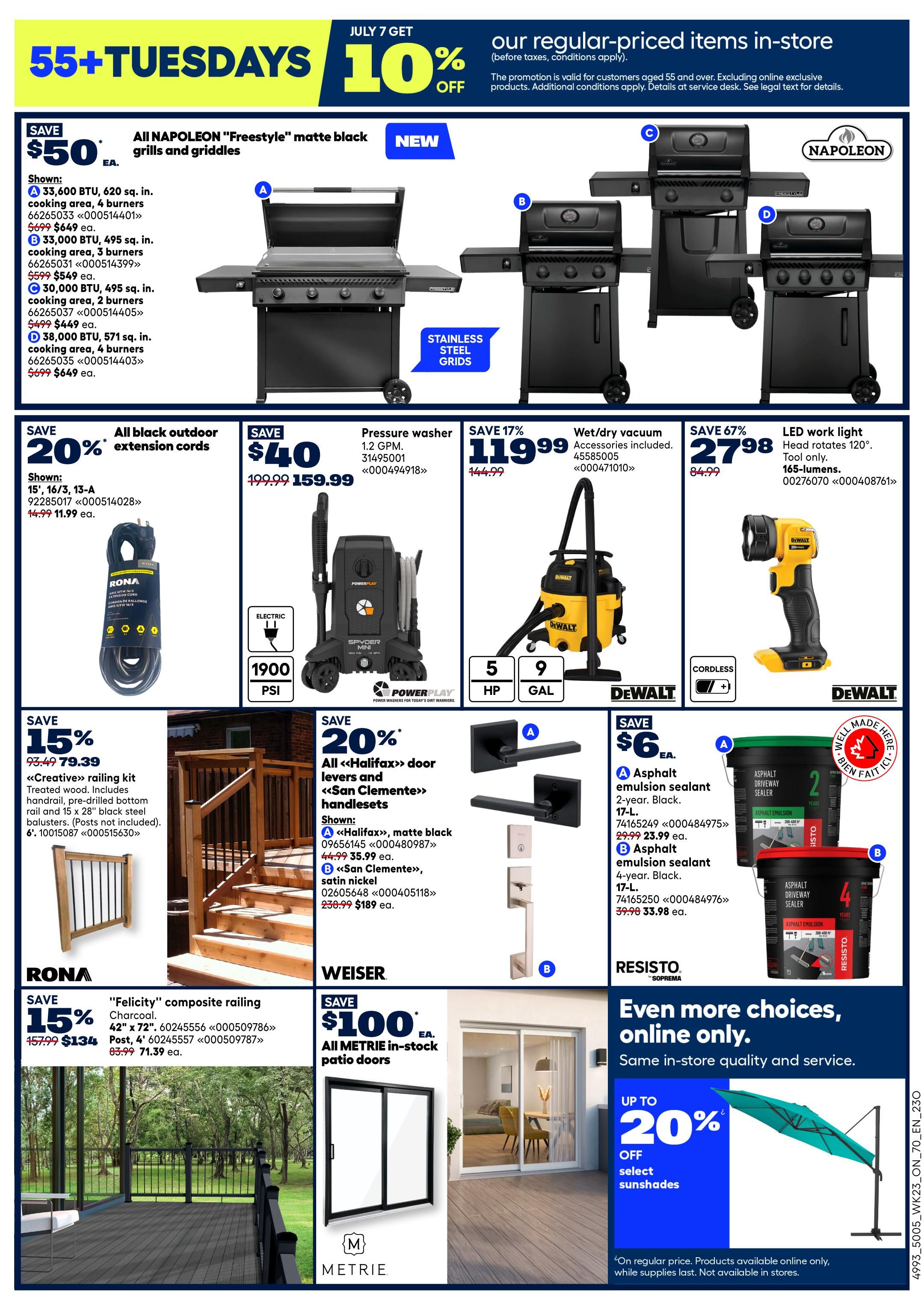 Rona & Rona+ (ON) Flyer July 2 to 8