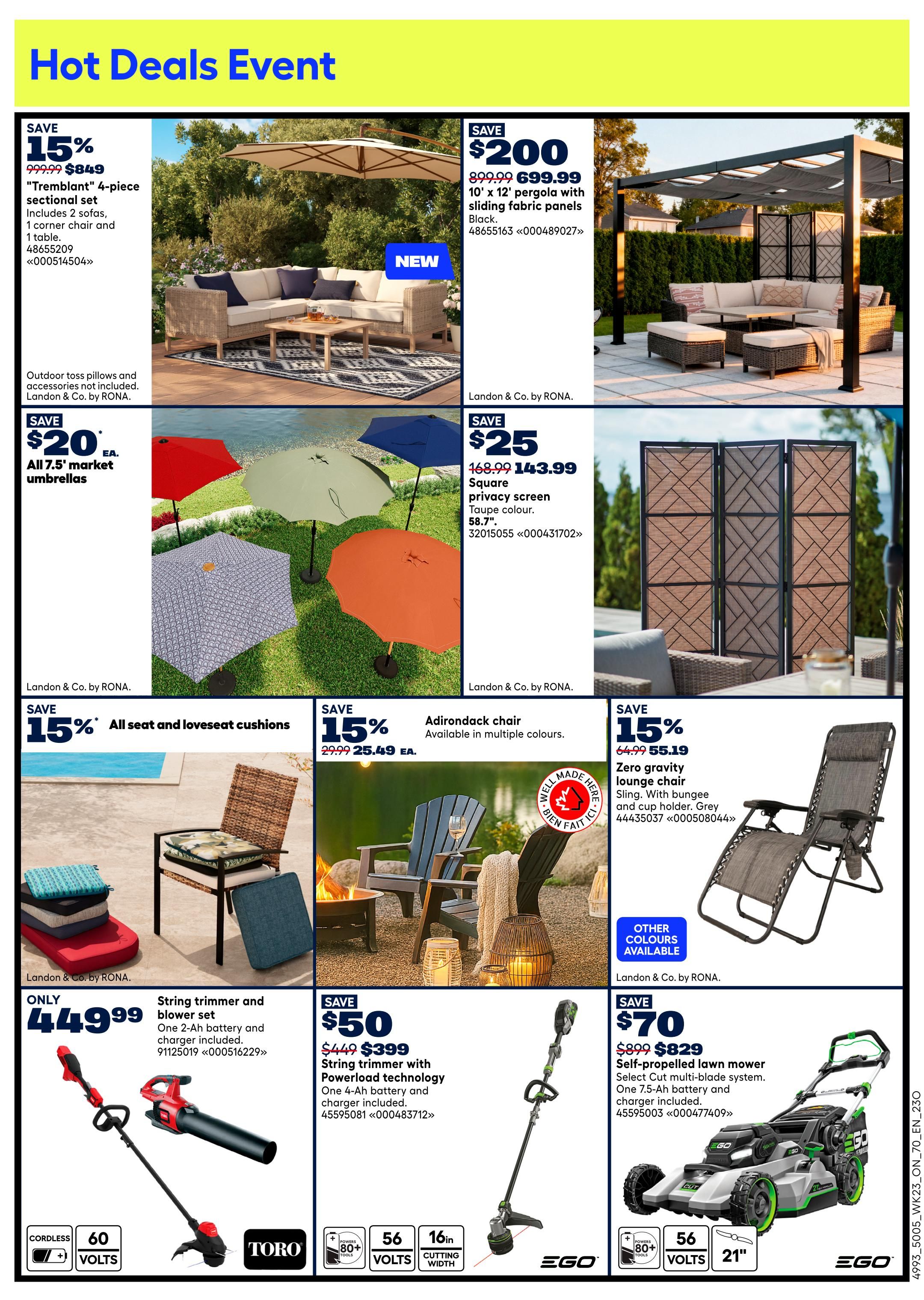 Rona & Rona+ (ON) Flyer July 2 to 8