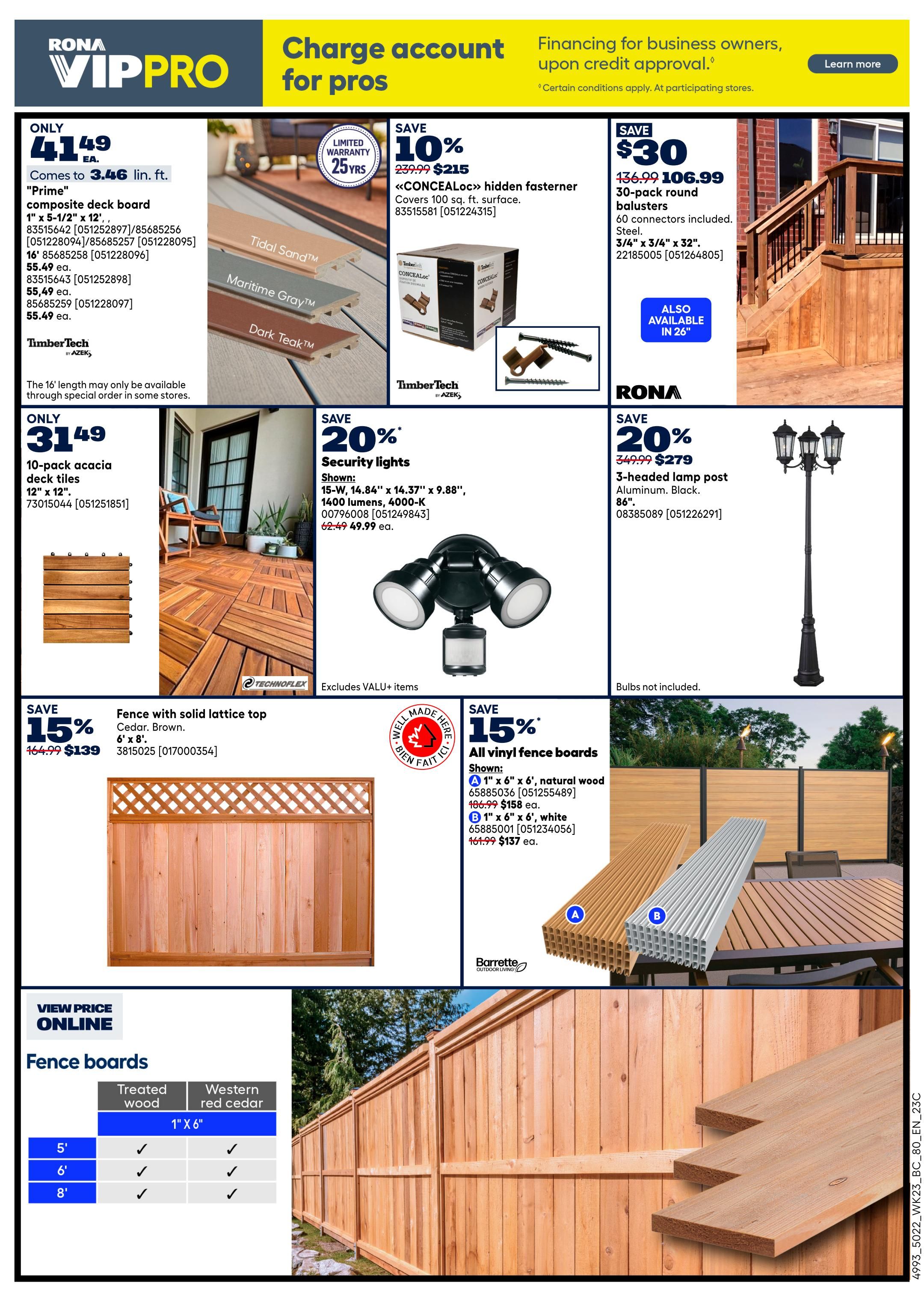 Rona & Rona+ (BC) Flyer July 2 to 8