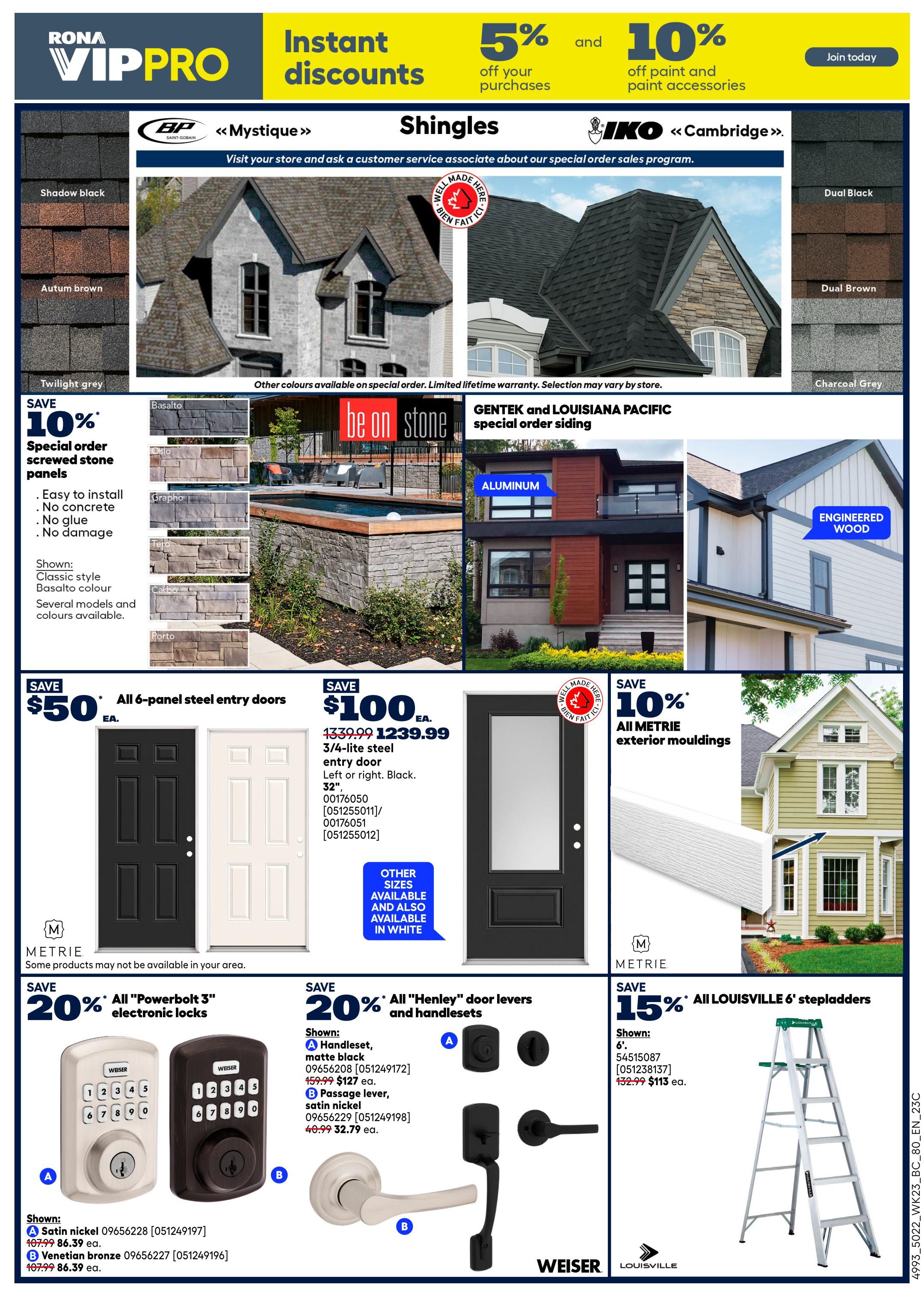 Rona & Rona+ (BC) Flyer July 2 to 8