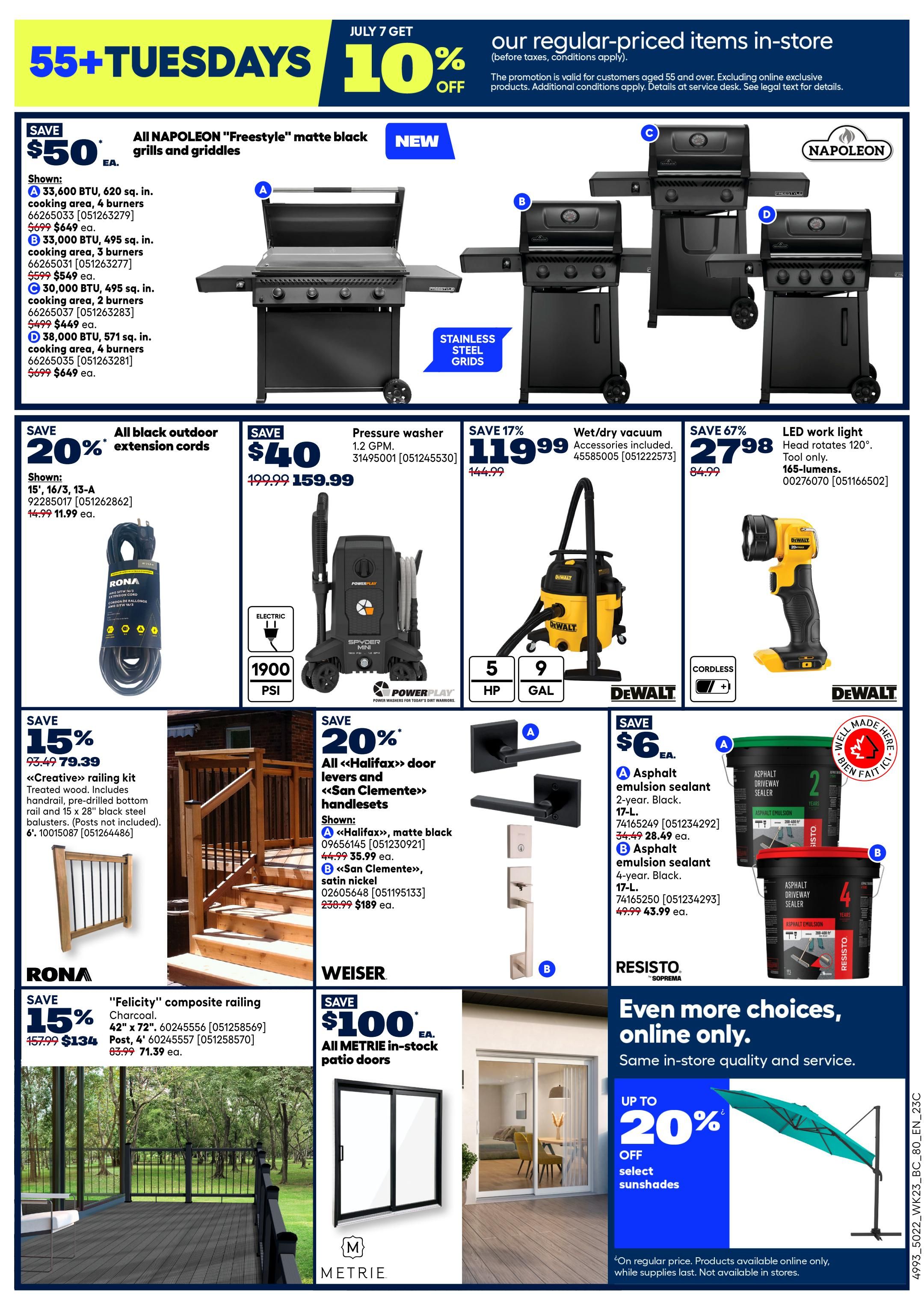 Rona & Rona+ (BC) Flyer July 2 to 8