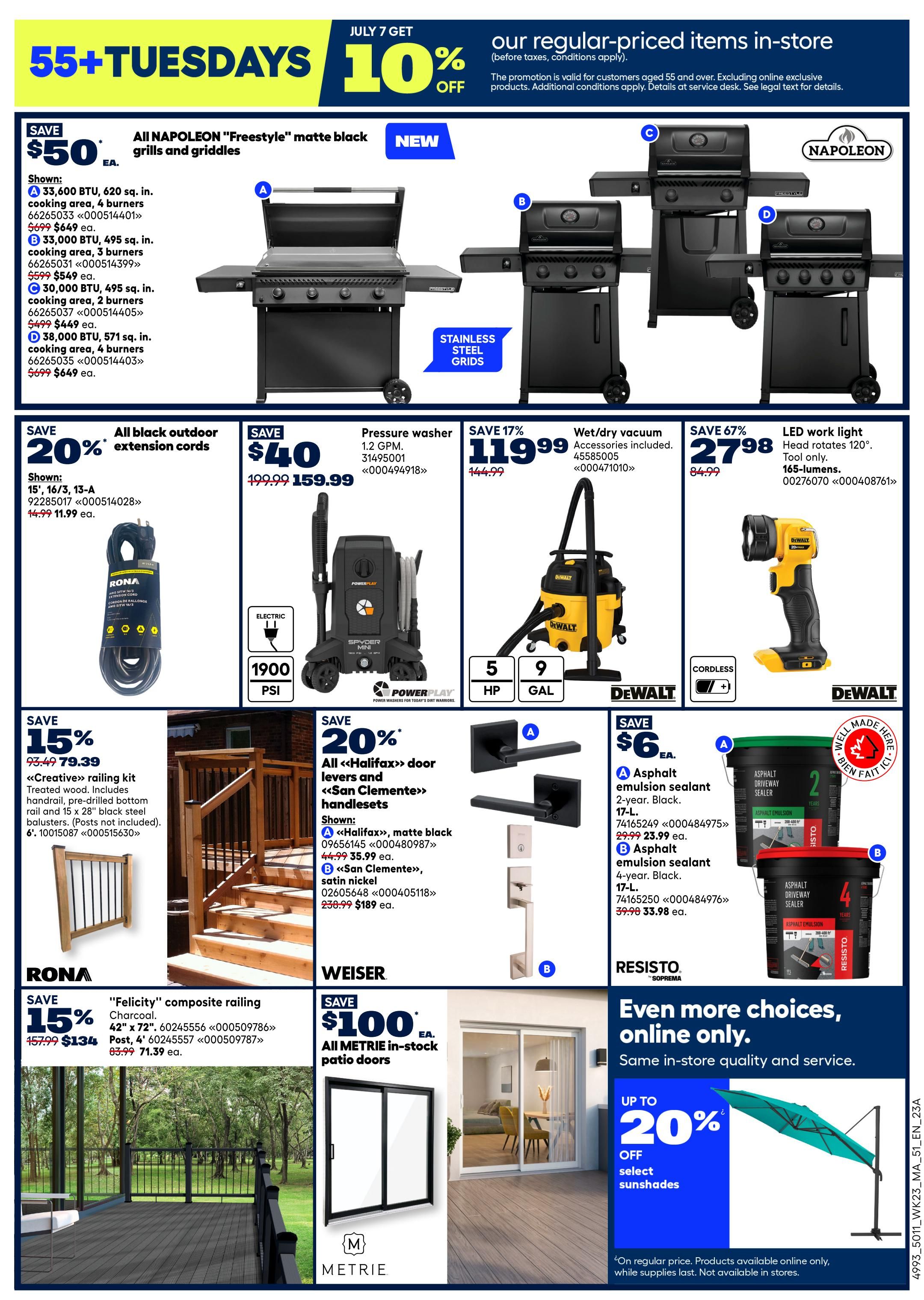 Rona & Rona+ (Atlantic) Flyer July 2 to 8