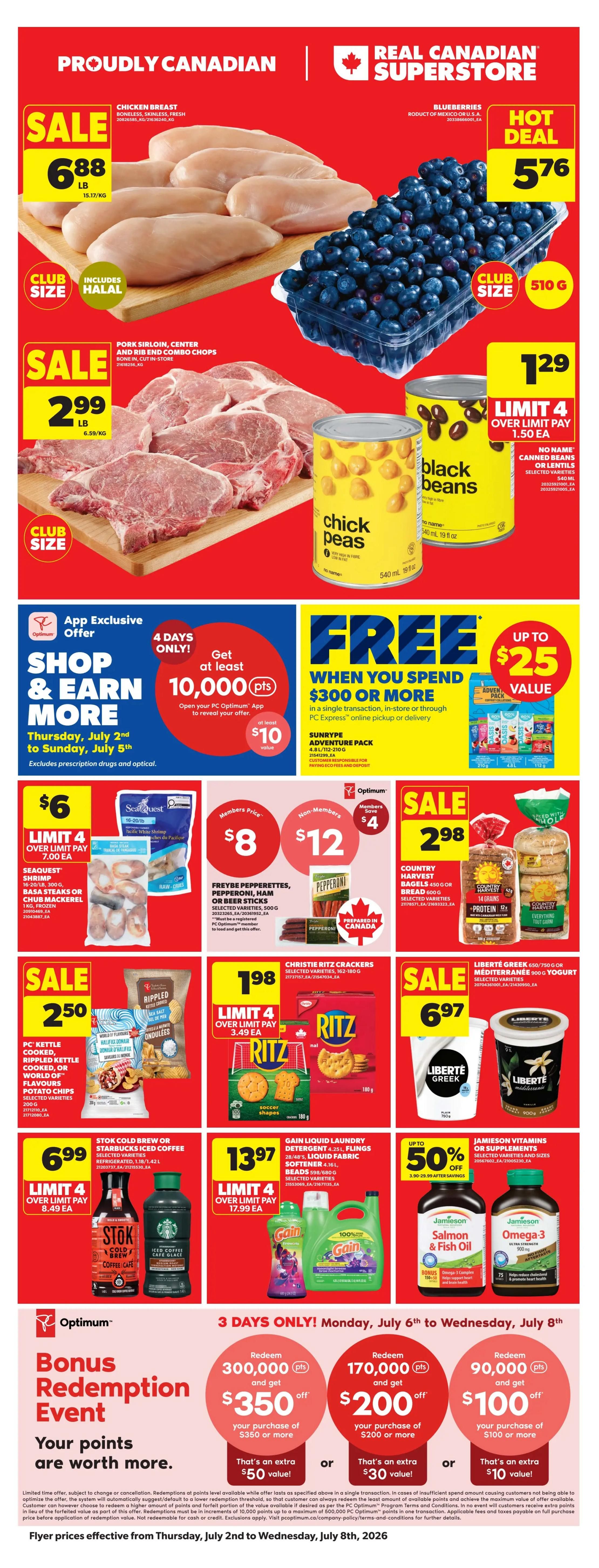 Real Canadian Superstore (West) Flyer July 2 to 8