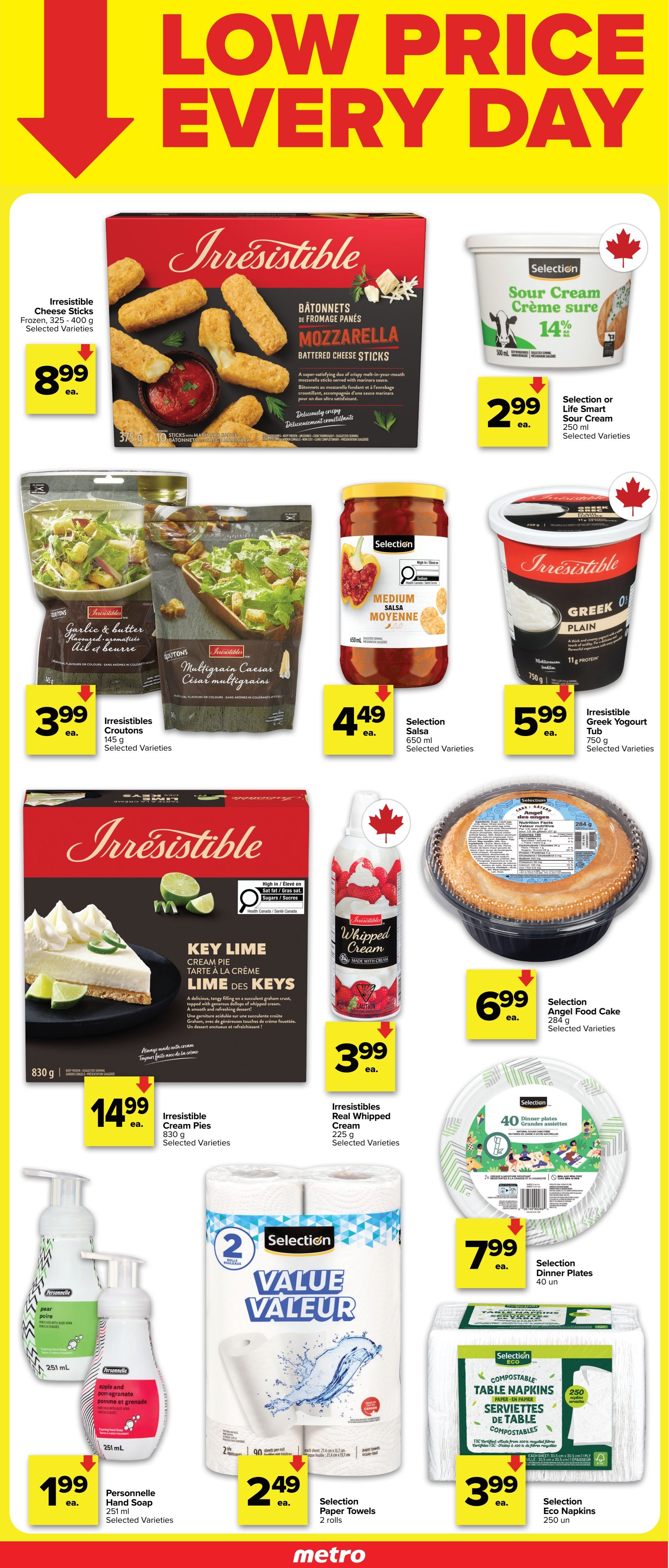 Metro (ON) Private Labels Flyer July 2 to 29
