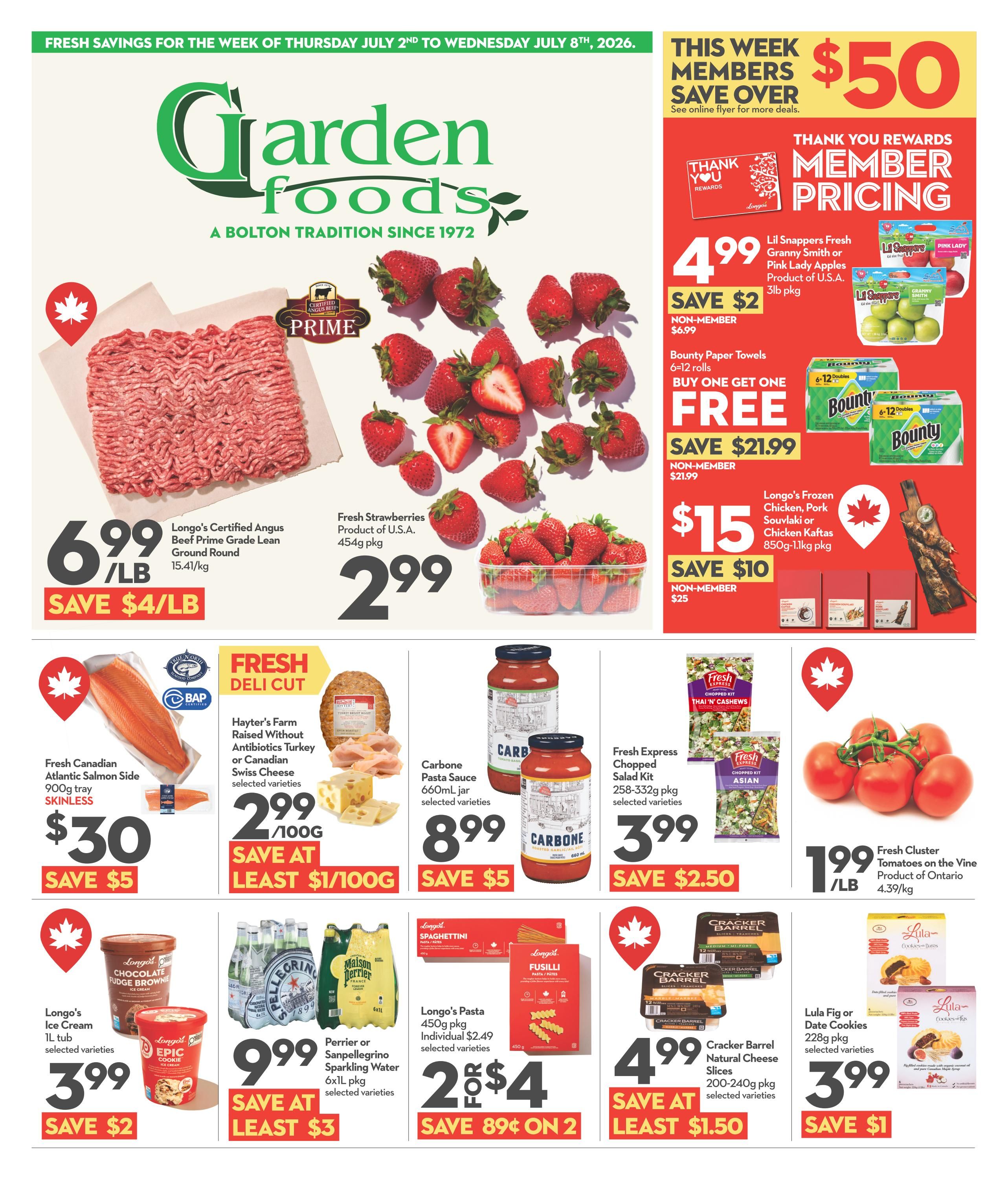 Garden Foods Flyer July 2 to 8