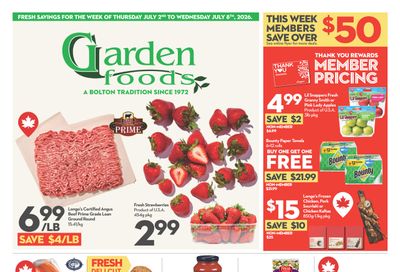 Garden Foods Flyer July 2 to 8