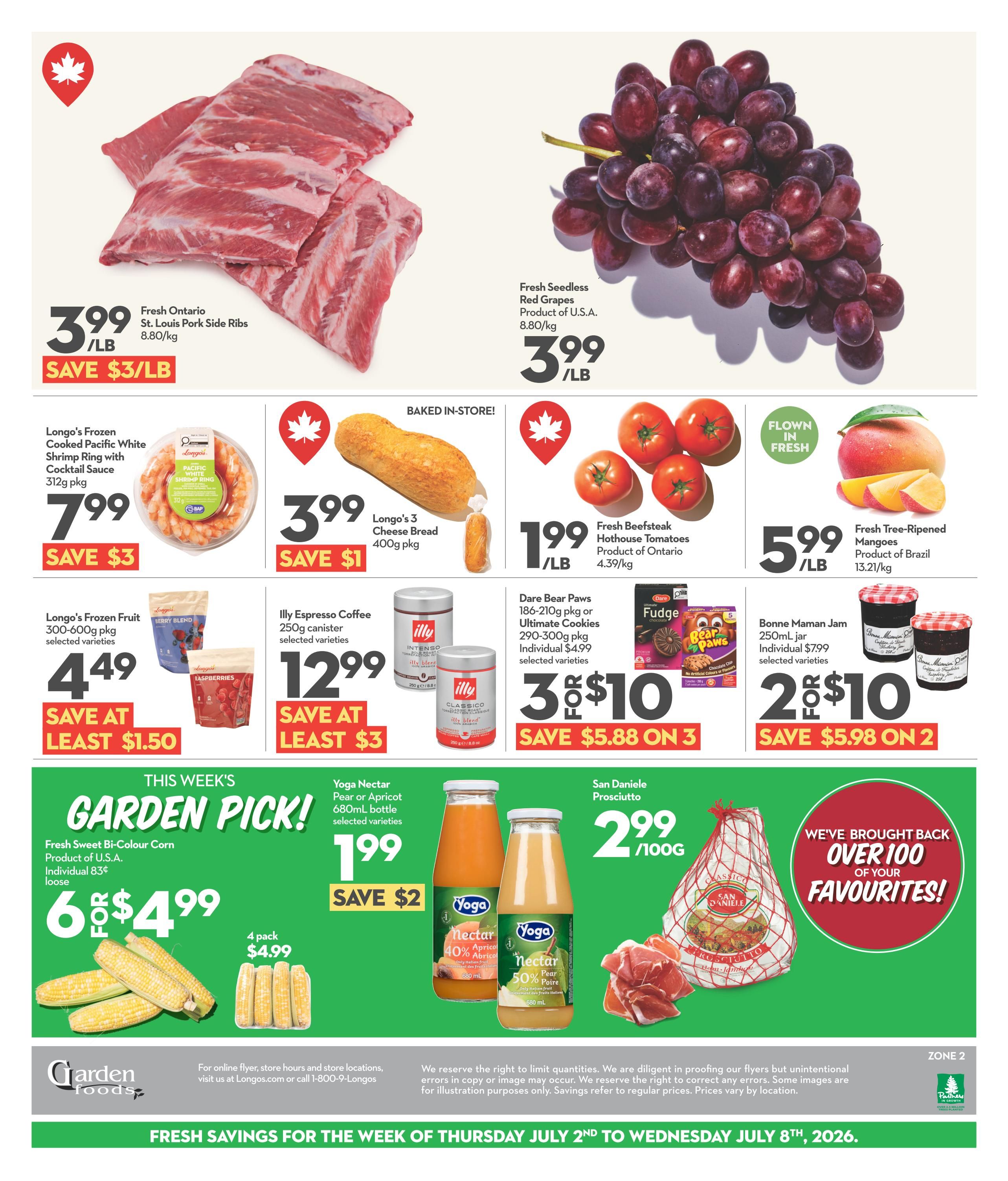 Garden Foods Flyer July 2 to 8