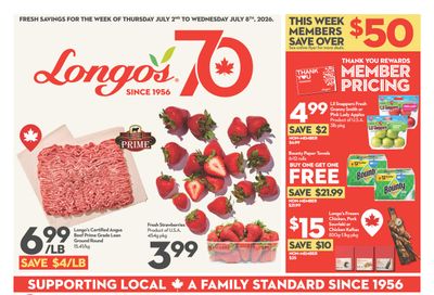 Longo's Flyer July 2 to 8