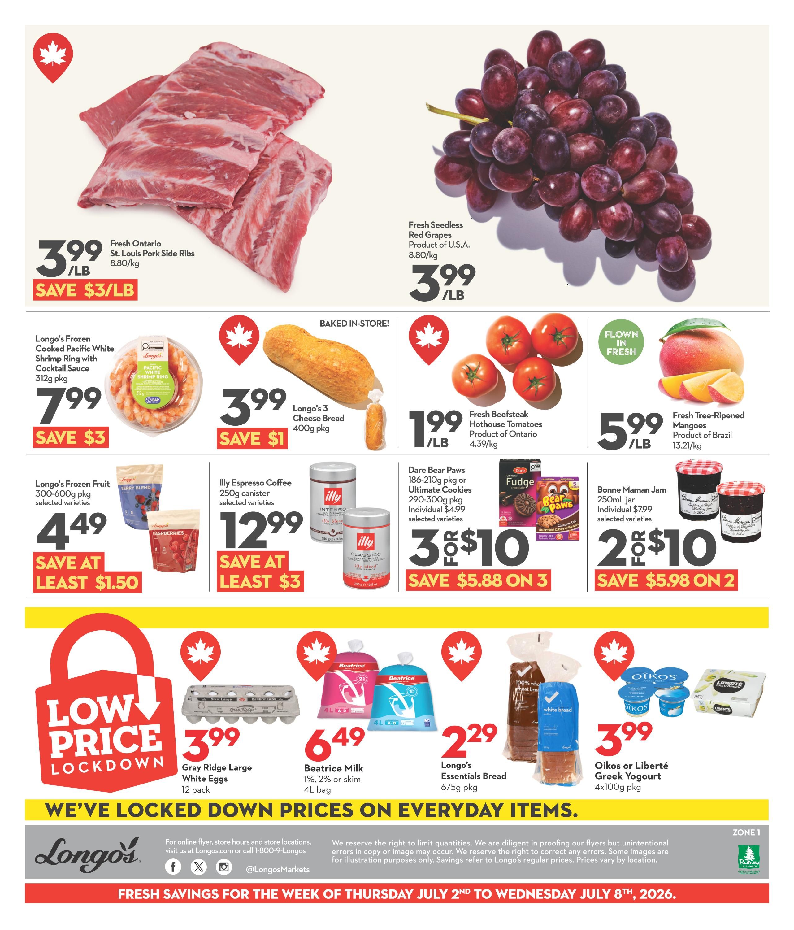 Longo's Flyer July 2 to 8