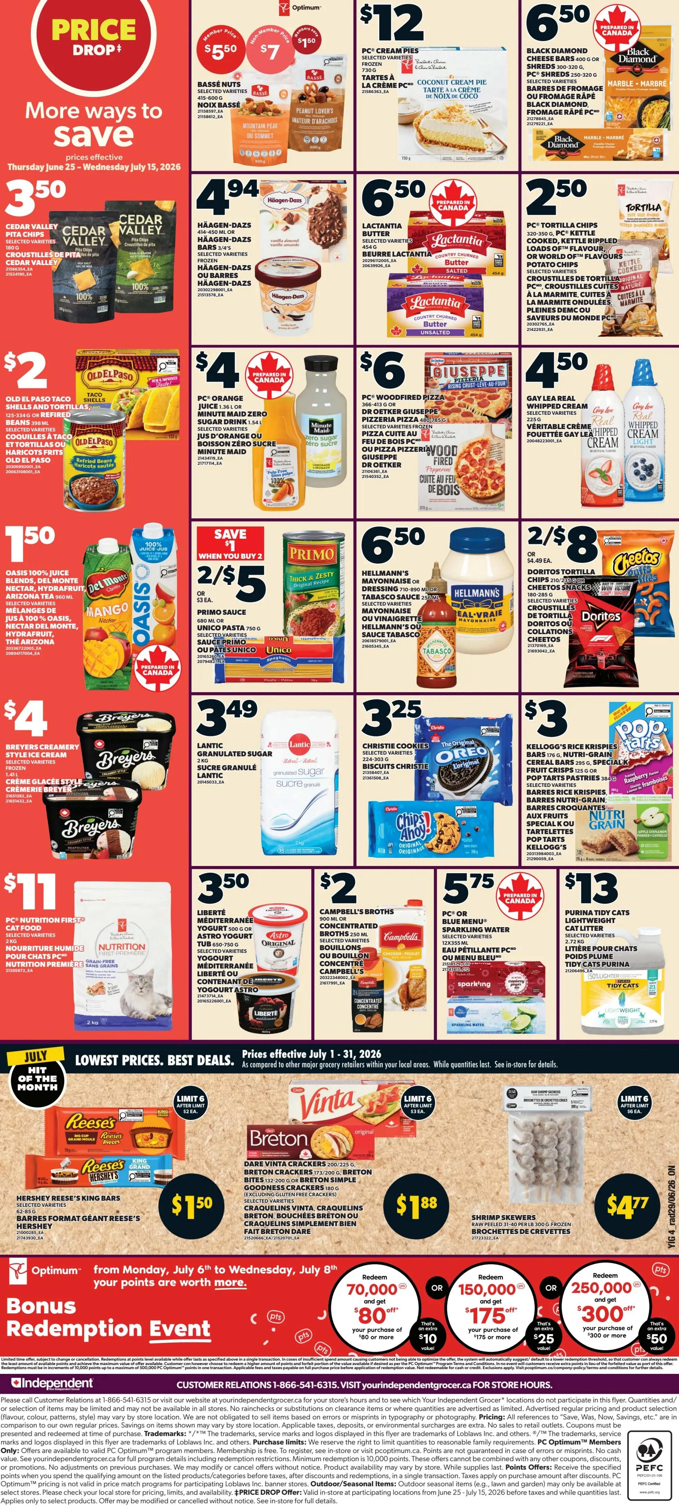 Independent Grocer (ON) Flyer July 2 to 8