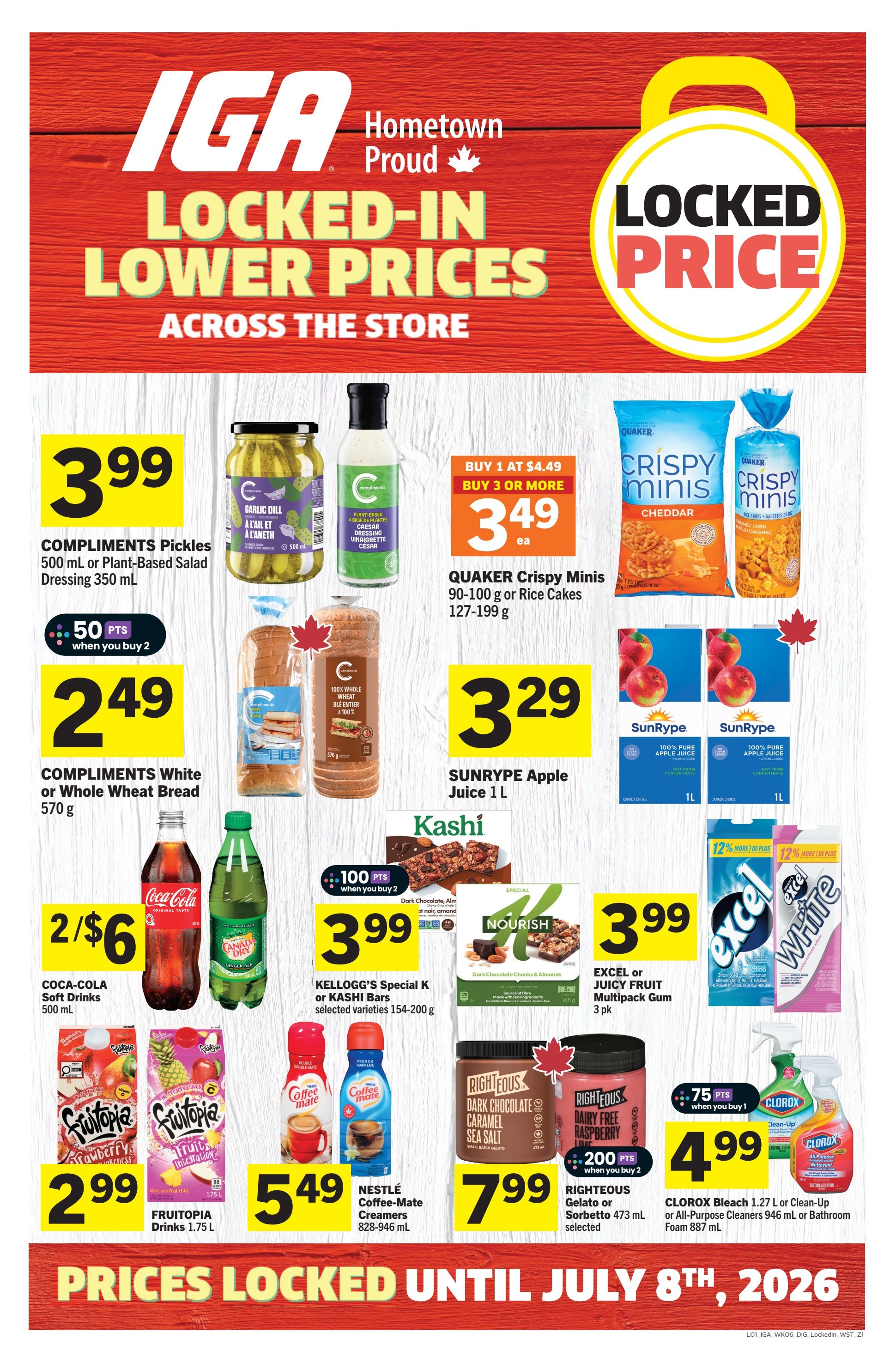 IGA (West) Flyer July 2 to 8