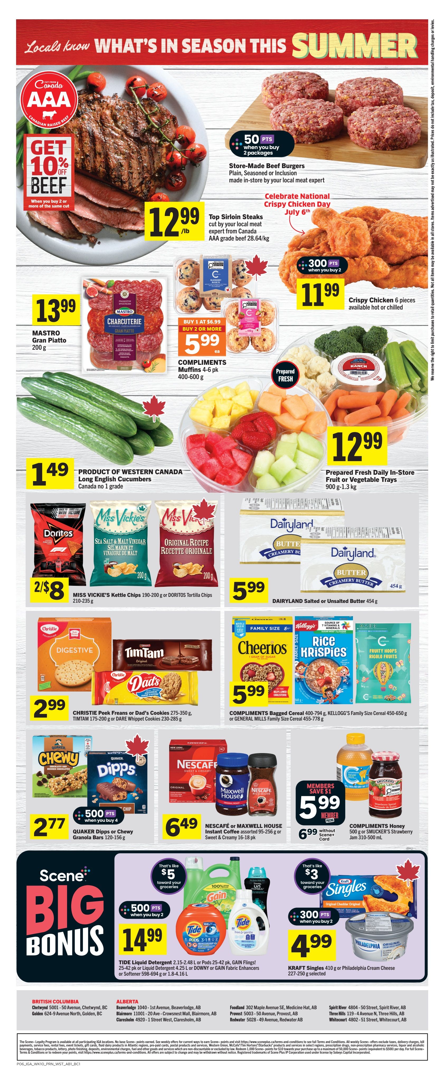 IGA (West) Flyer July 2 to 8