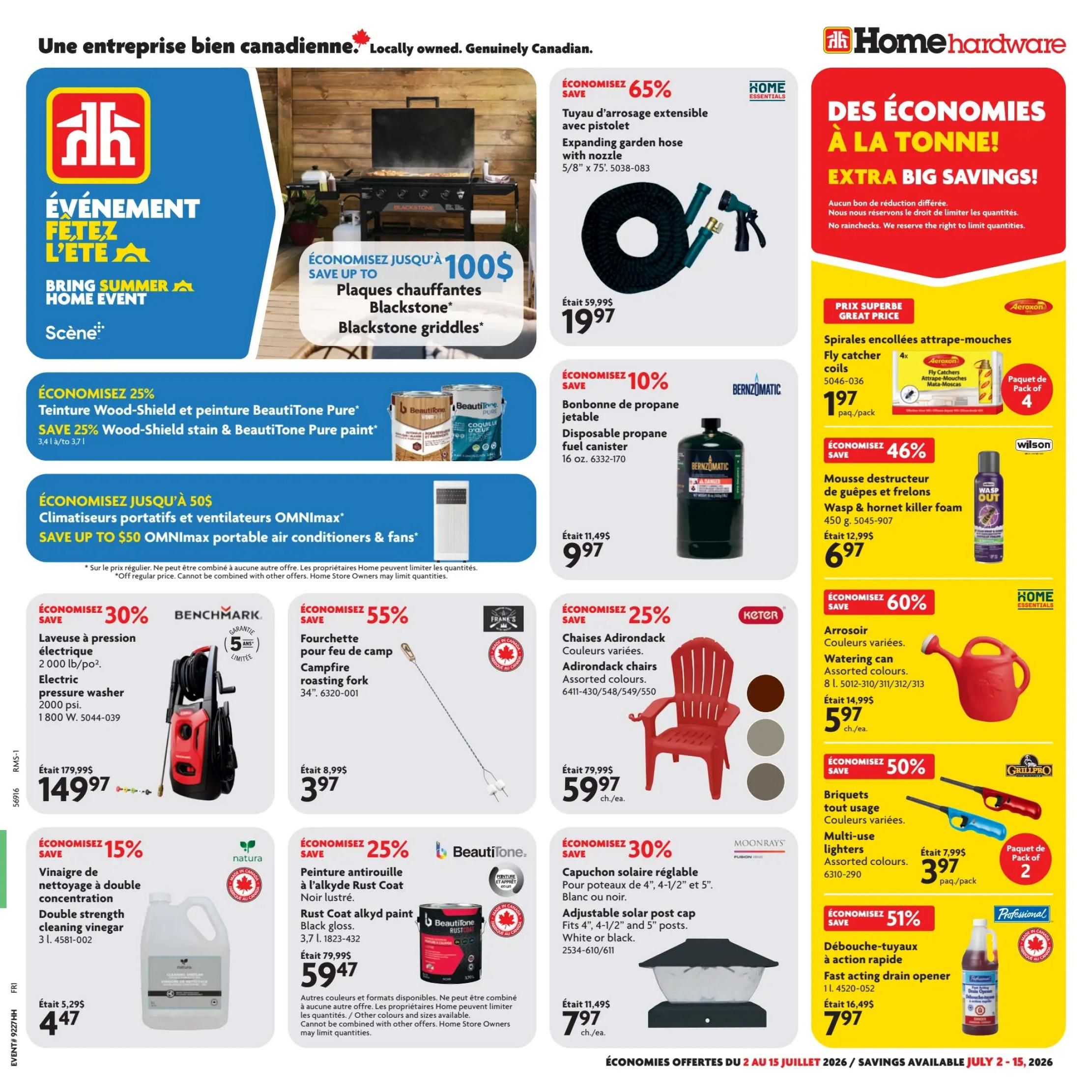 Home Hardware (QC) Flyer July 2 to 15