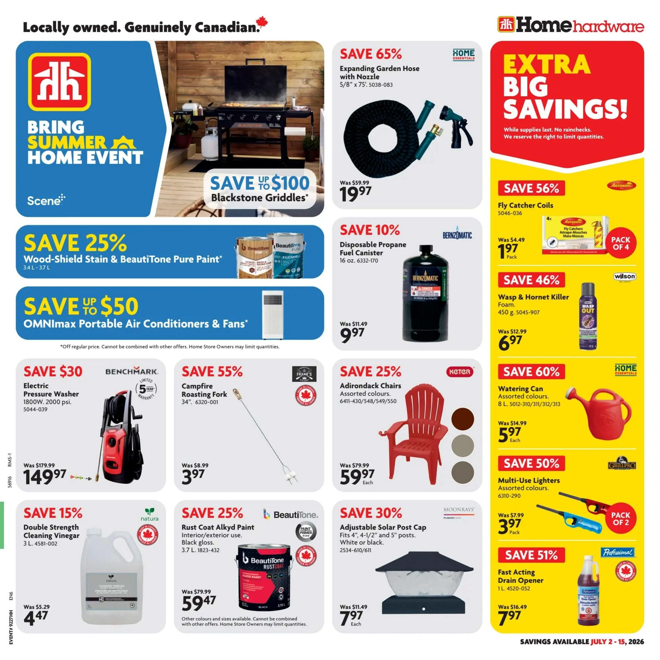 Home Hardware (ON) Flyer July 2 to 15