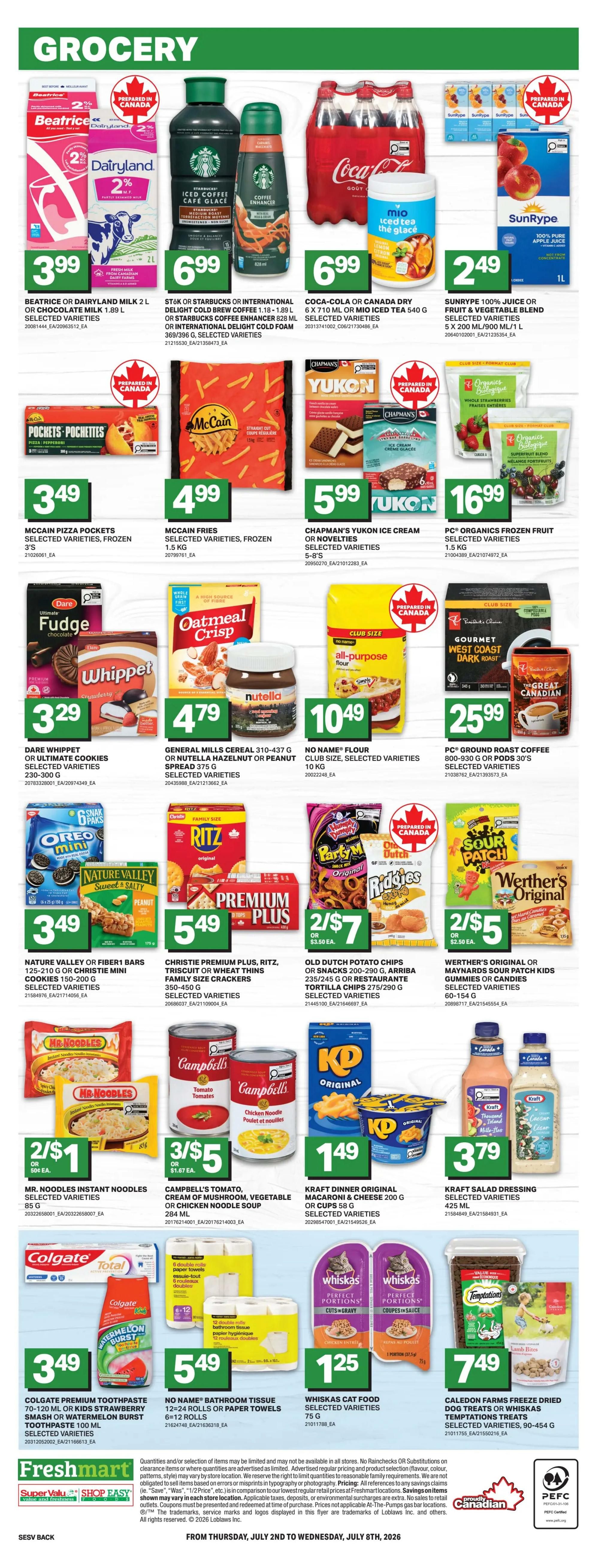 Freshmart (West) Flyer July 2 to 8