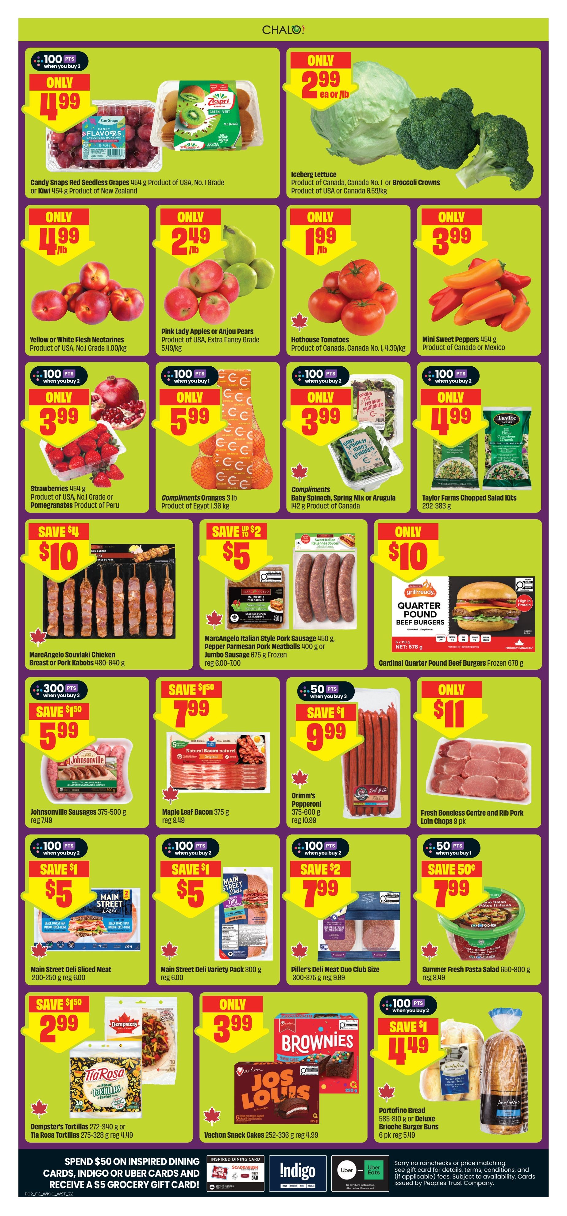 Chalo! FreshCo (West) Flyer July 2 to 8