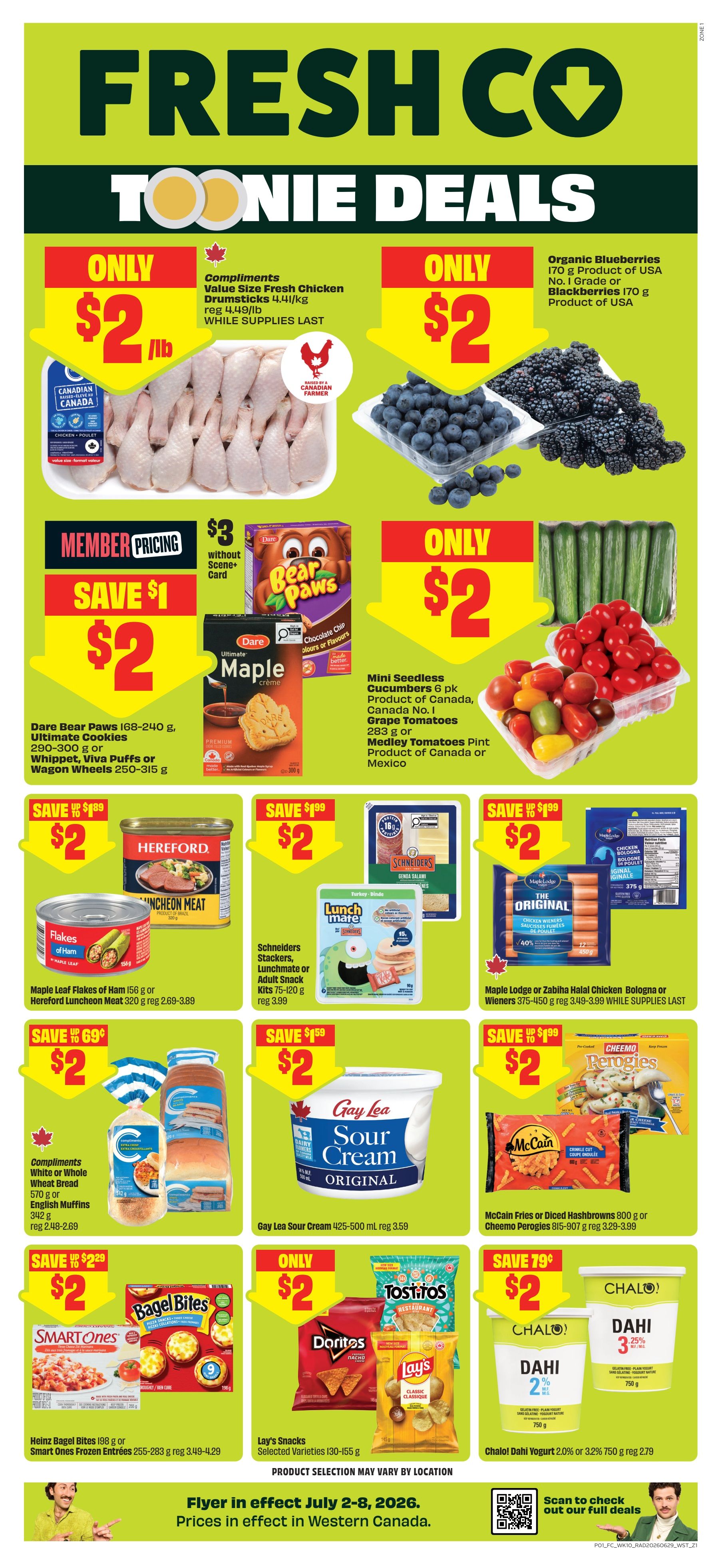 FreshCo (West) Flyer July 2 to 8