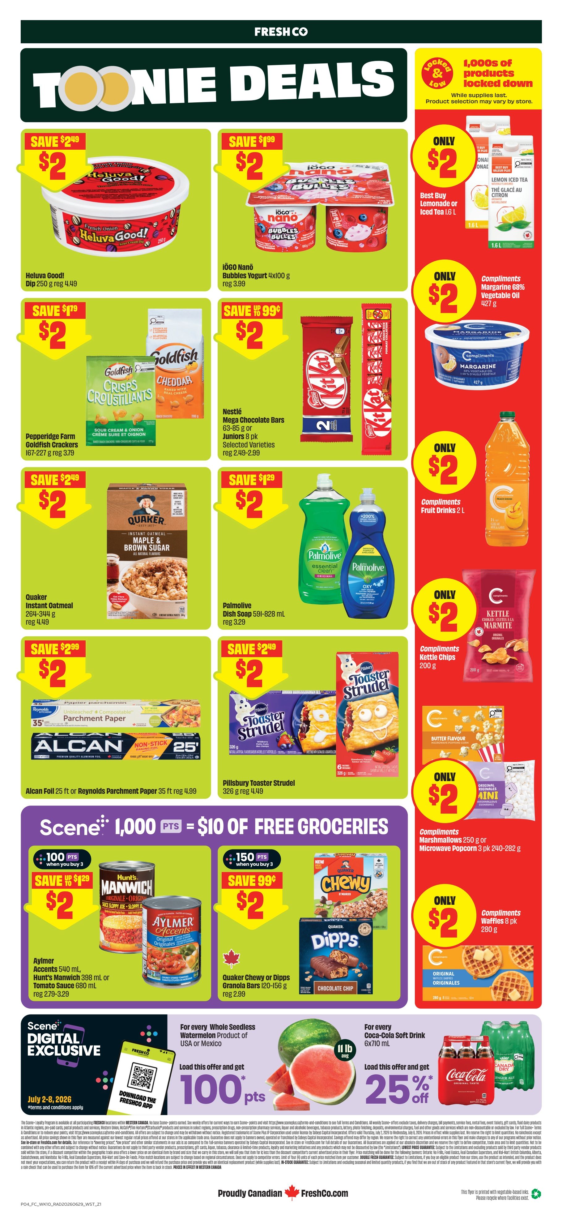 FreshCo (West) Flyer July 2 to 8