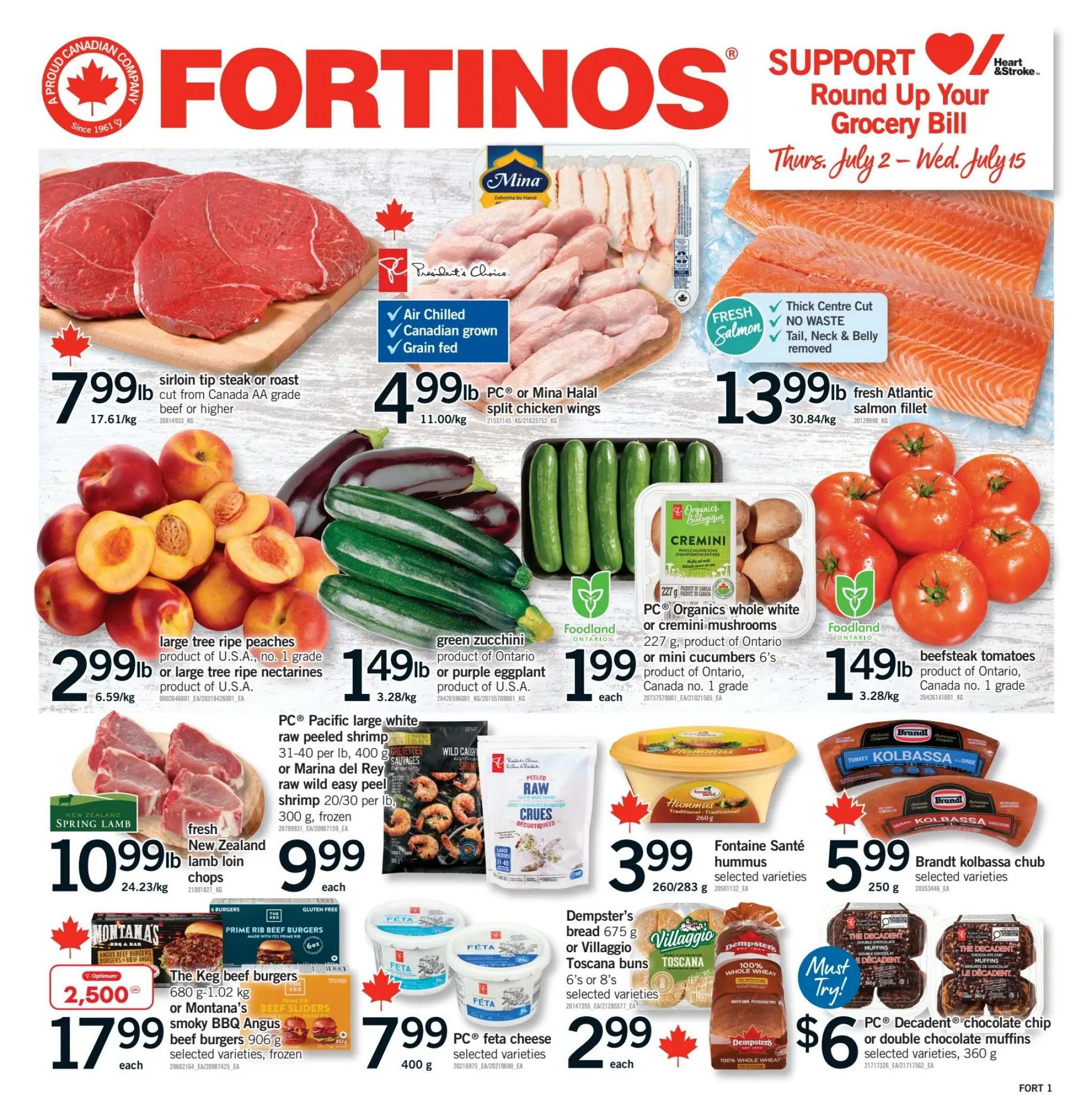 Fortinos Flyer July 2 to 8