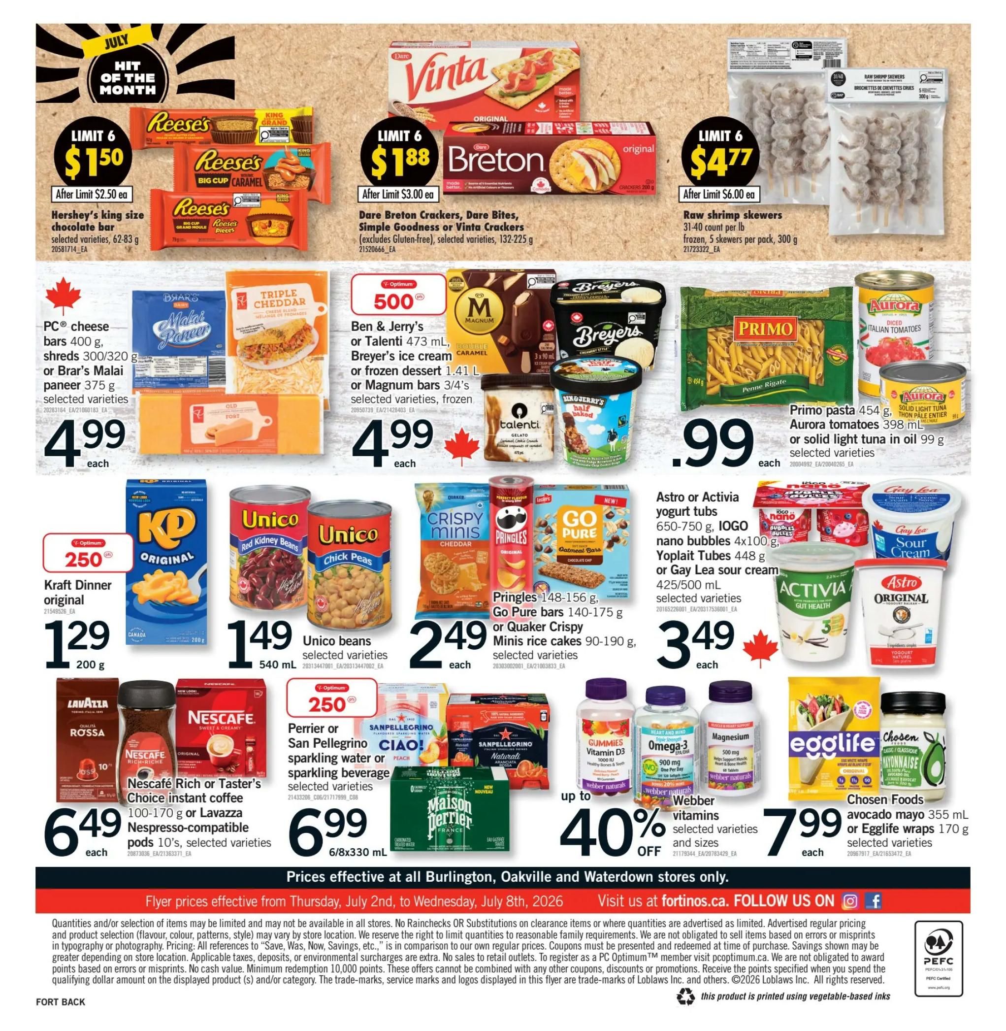 Fortinos Flyer July 2 to 8