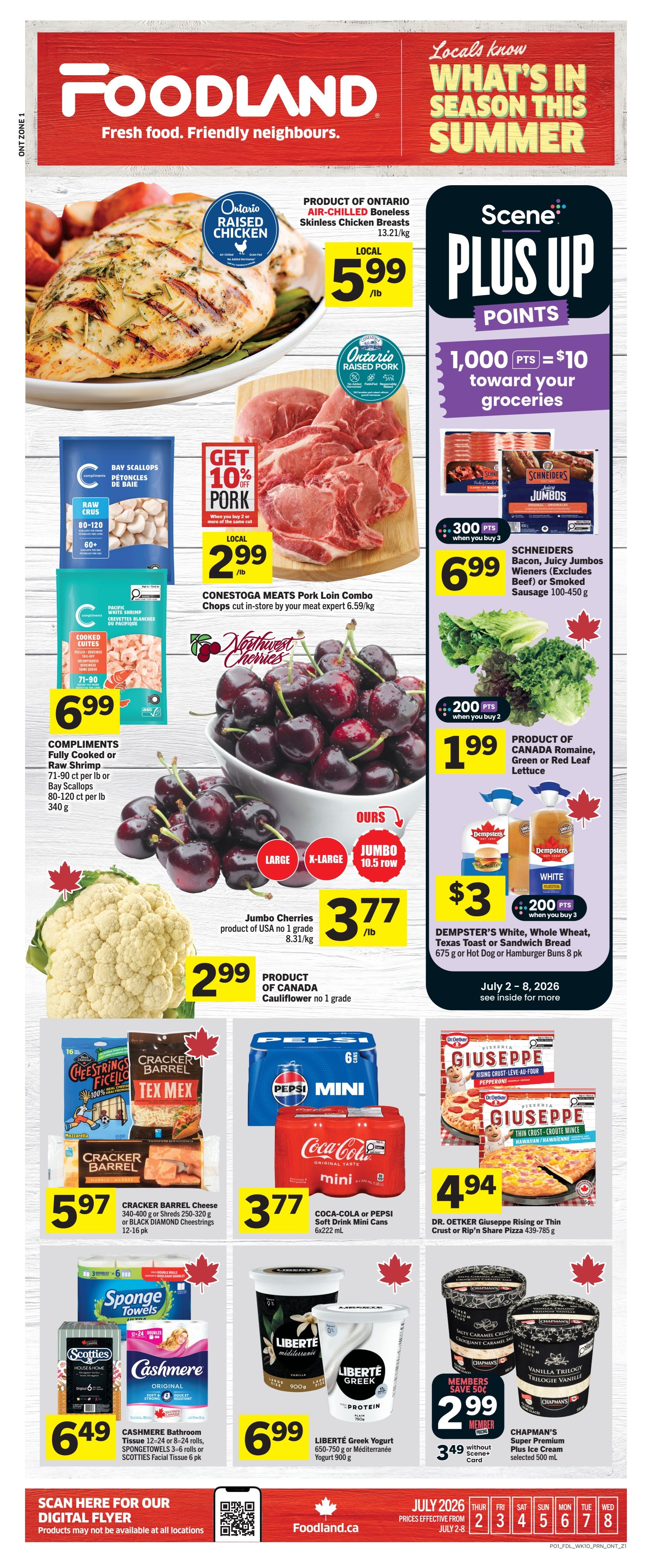 Foodland (ON) Flyer July 2 to 8