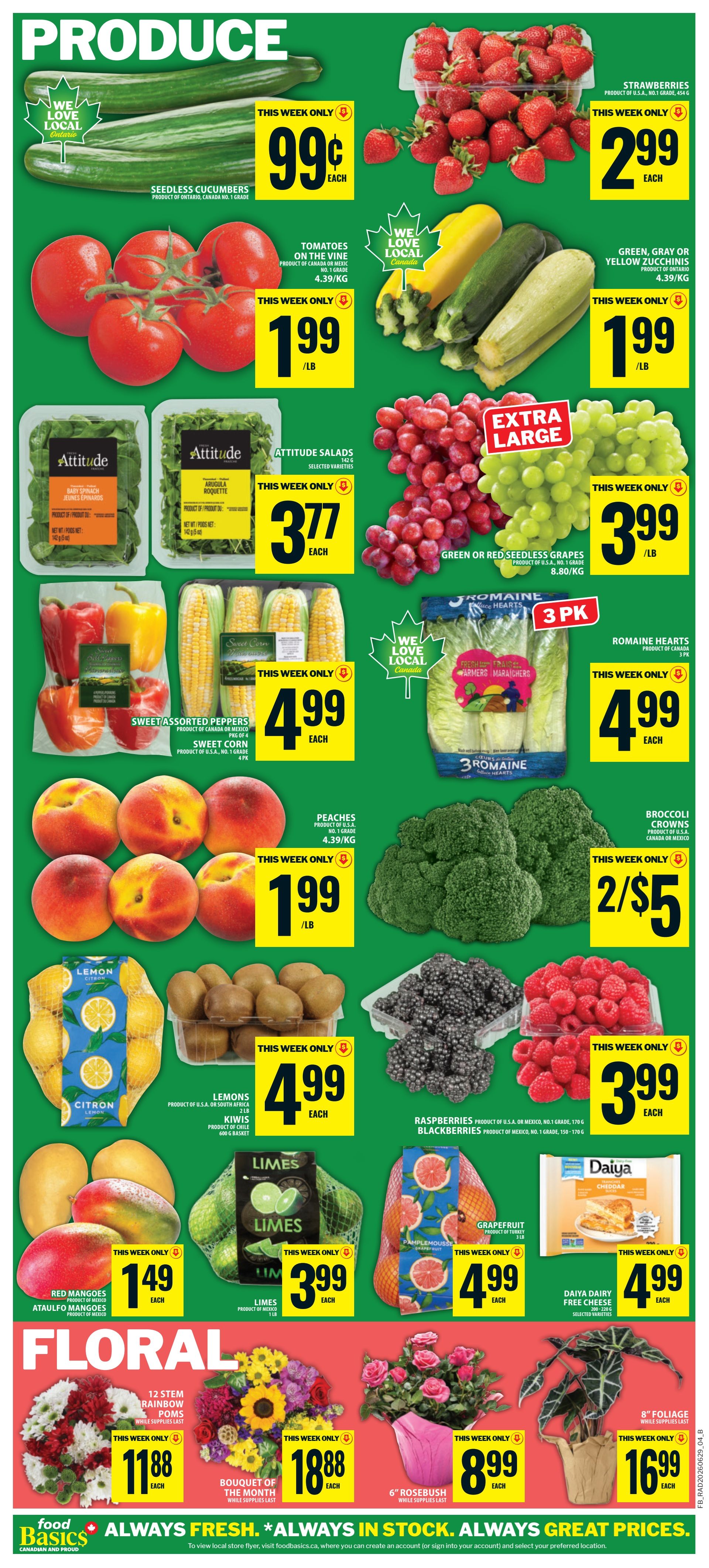 Food Basics Flyer July 2 to 8
